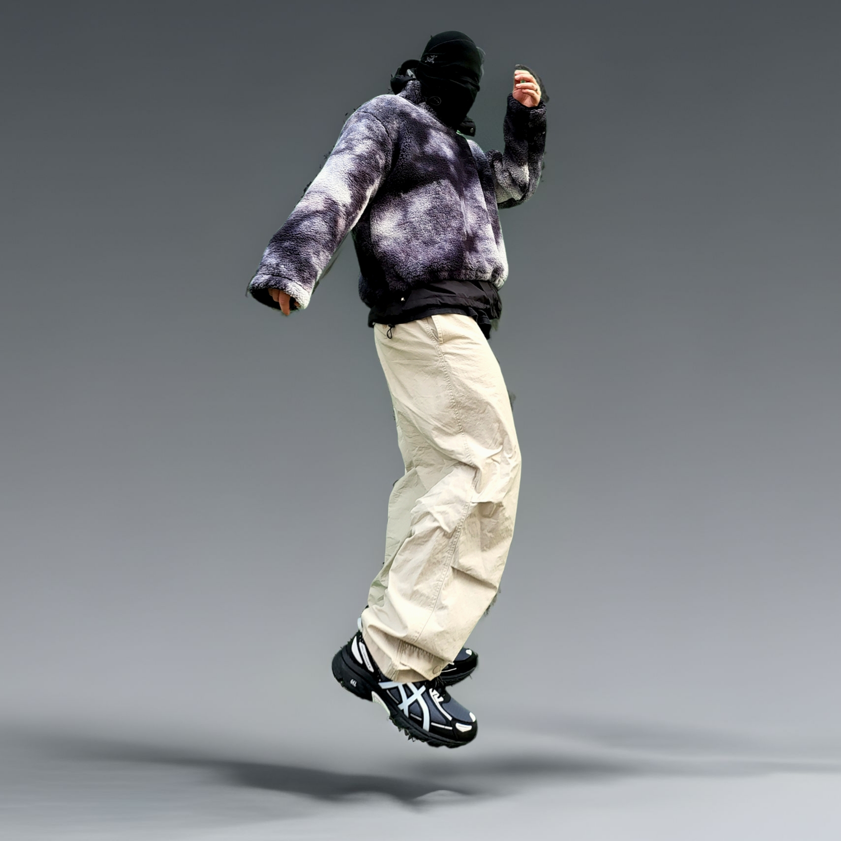 Asics Gel-Venture 6 Carrier Grey 착용 스타일