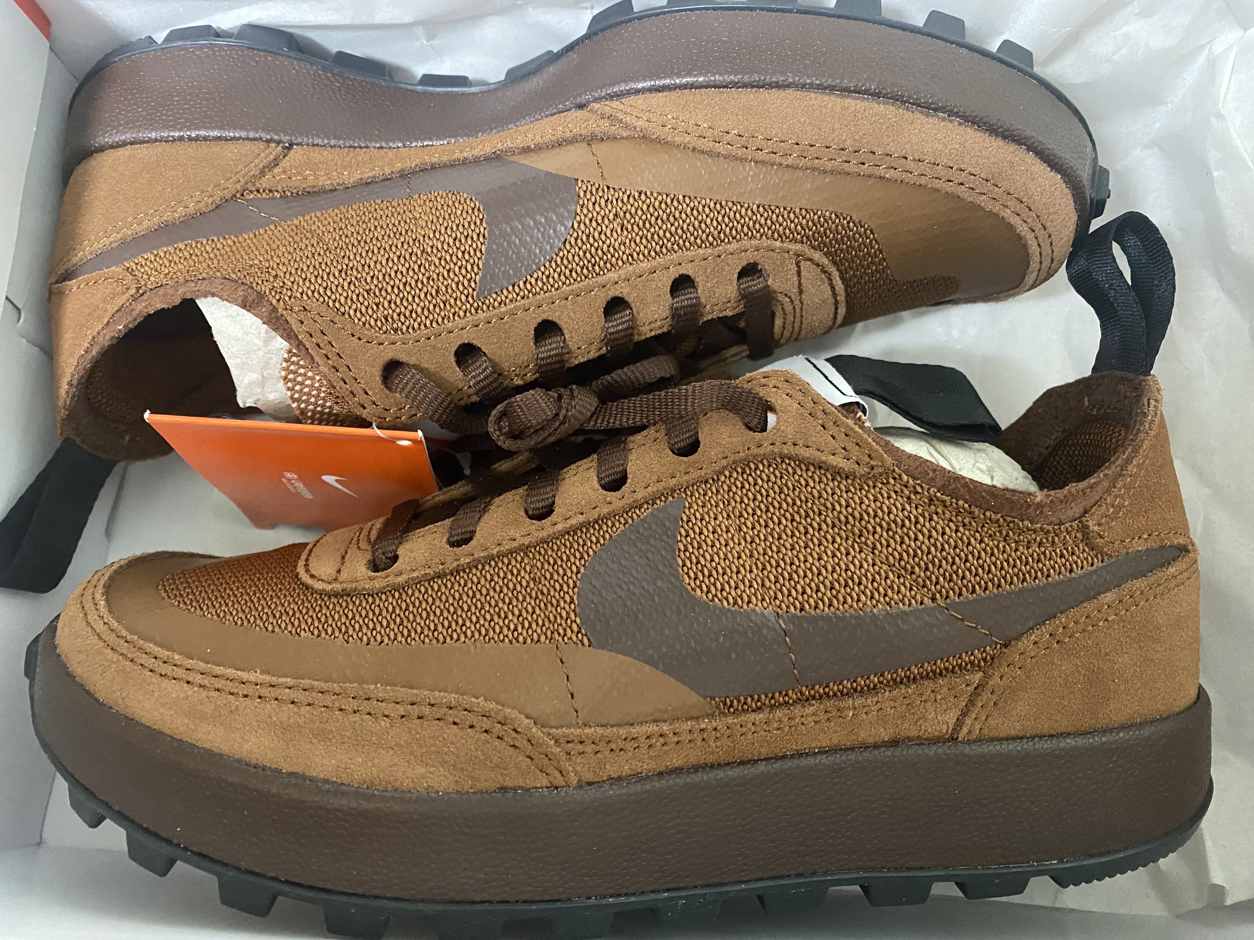 Nike x Tom Sachs General Purpose Shoe Brown 착용 스타일