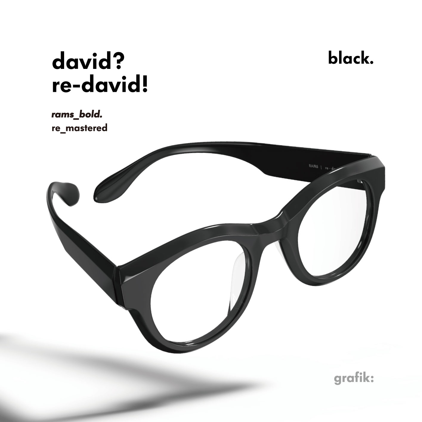 Grafik: Re David Black 착용 스타일