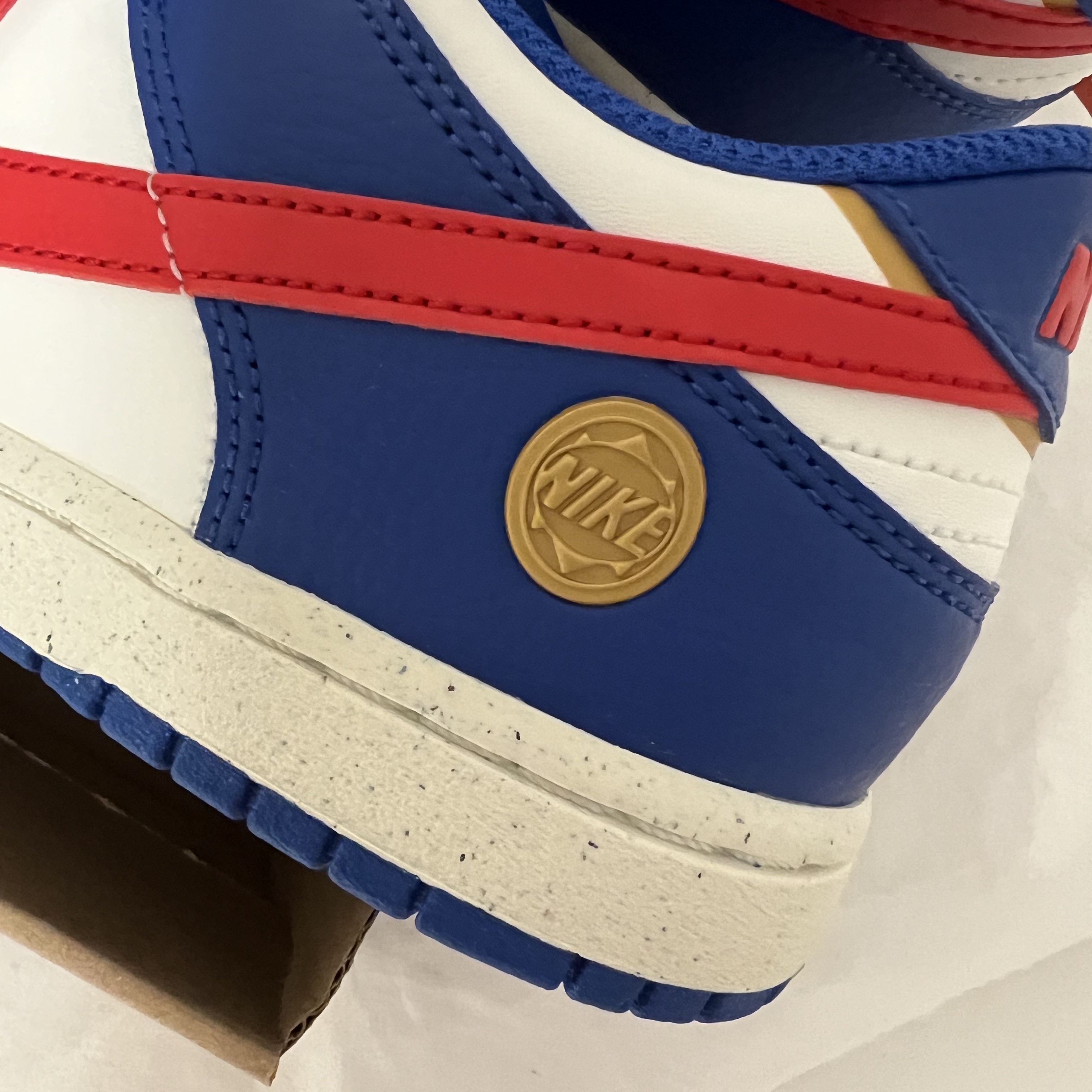 (PS) Nike Dunk Low Game Royal University Red 착용 스타일 - 3