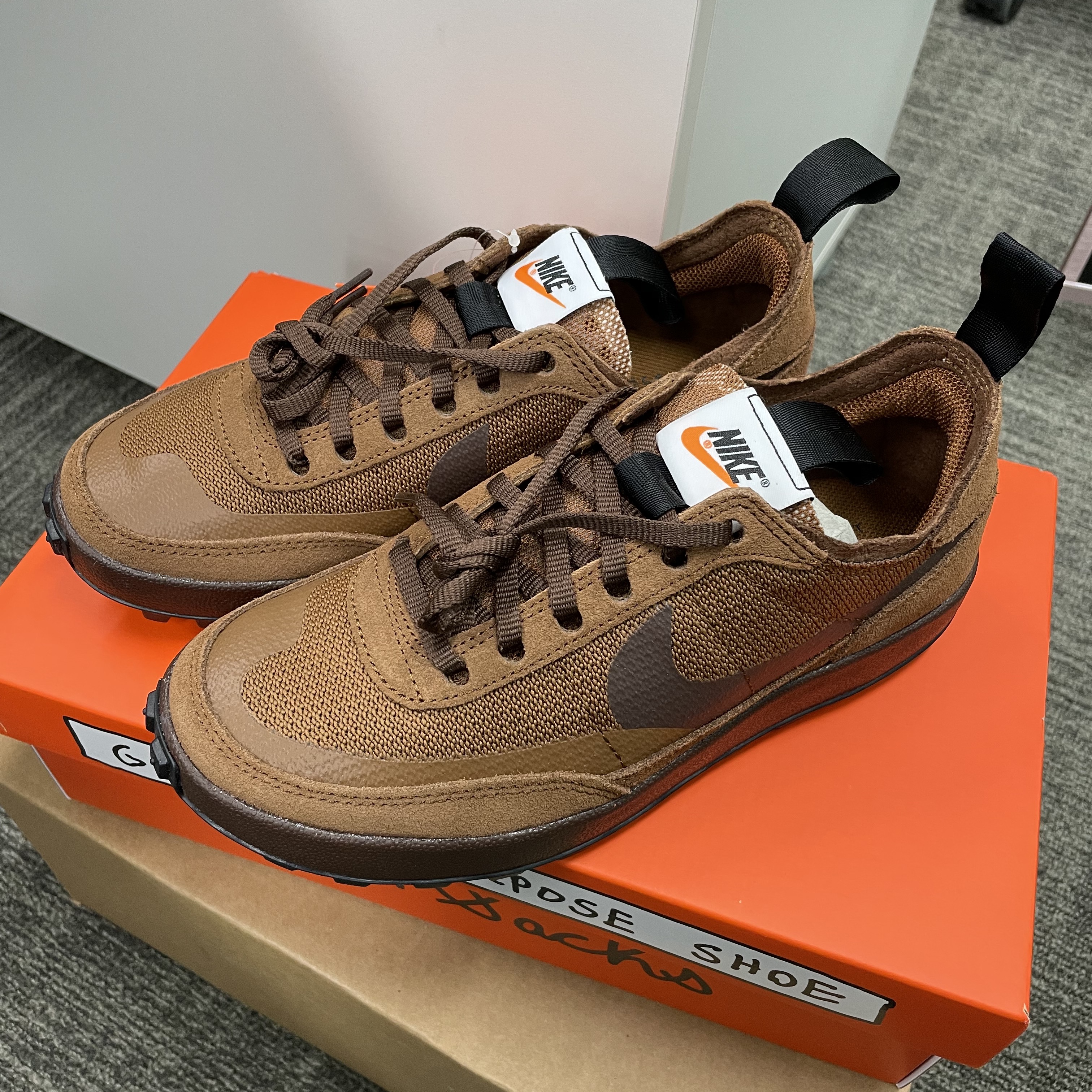 Nike x Tom Sachs General Purpose Shoe Brown 착용 스타일 - 2