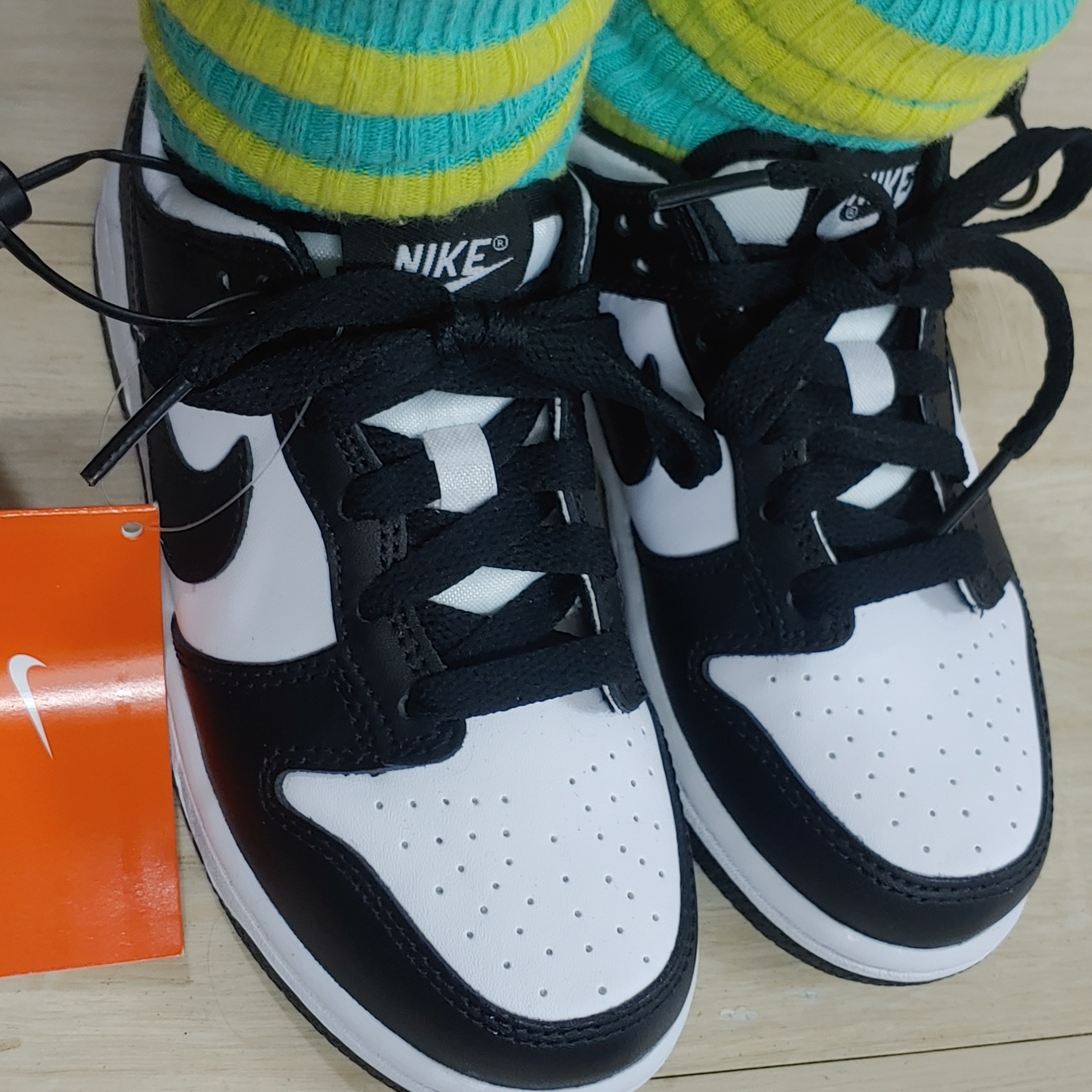 (PS) Nike Dunk Low Black 착용 스타일