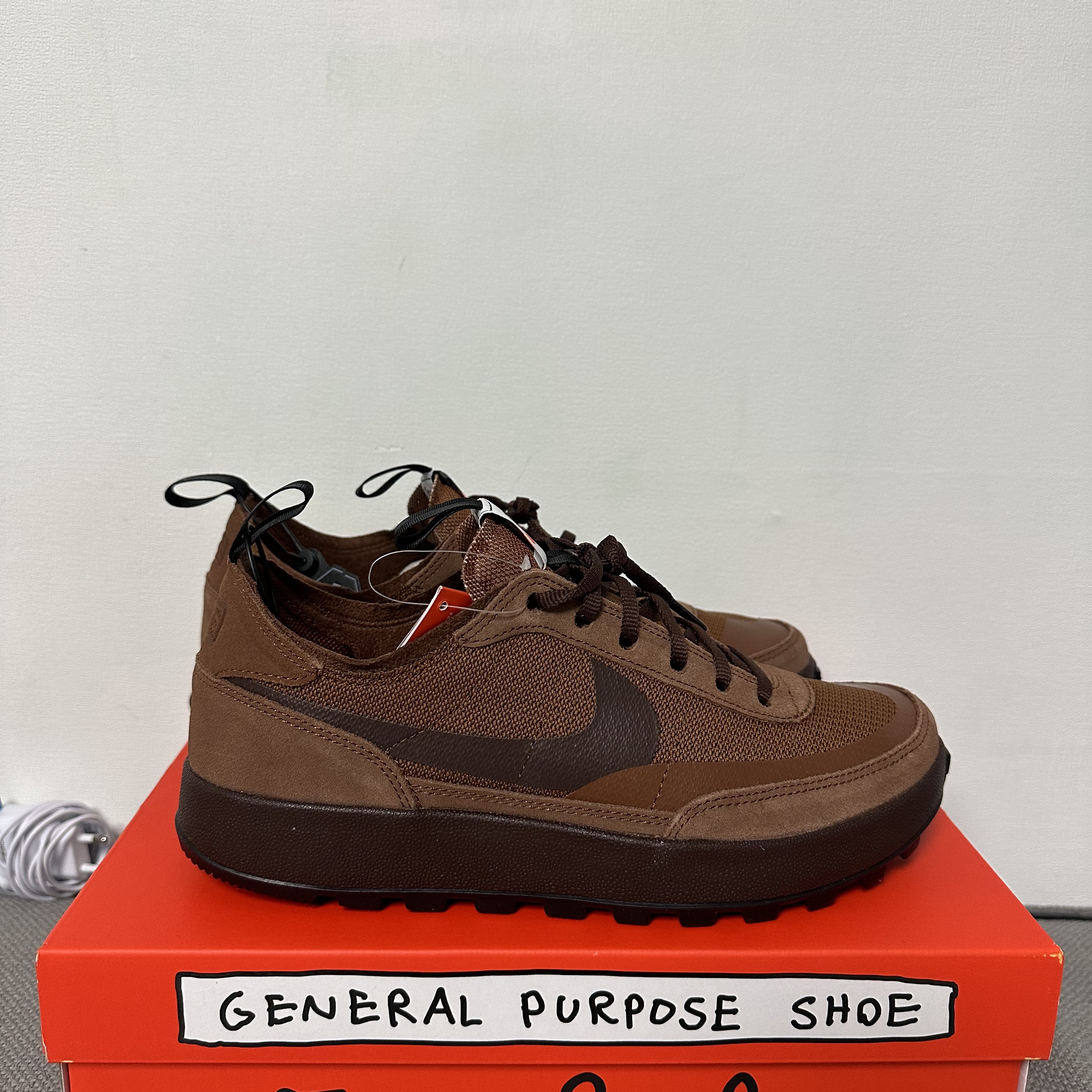 Nike x Tom Sachs General Purpose Shoe Brown 착용 스타일