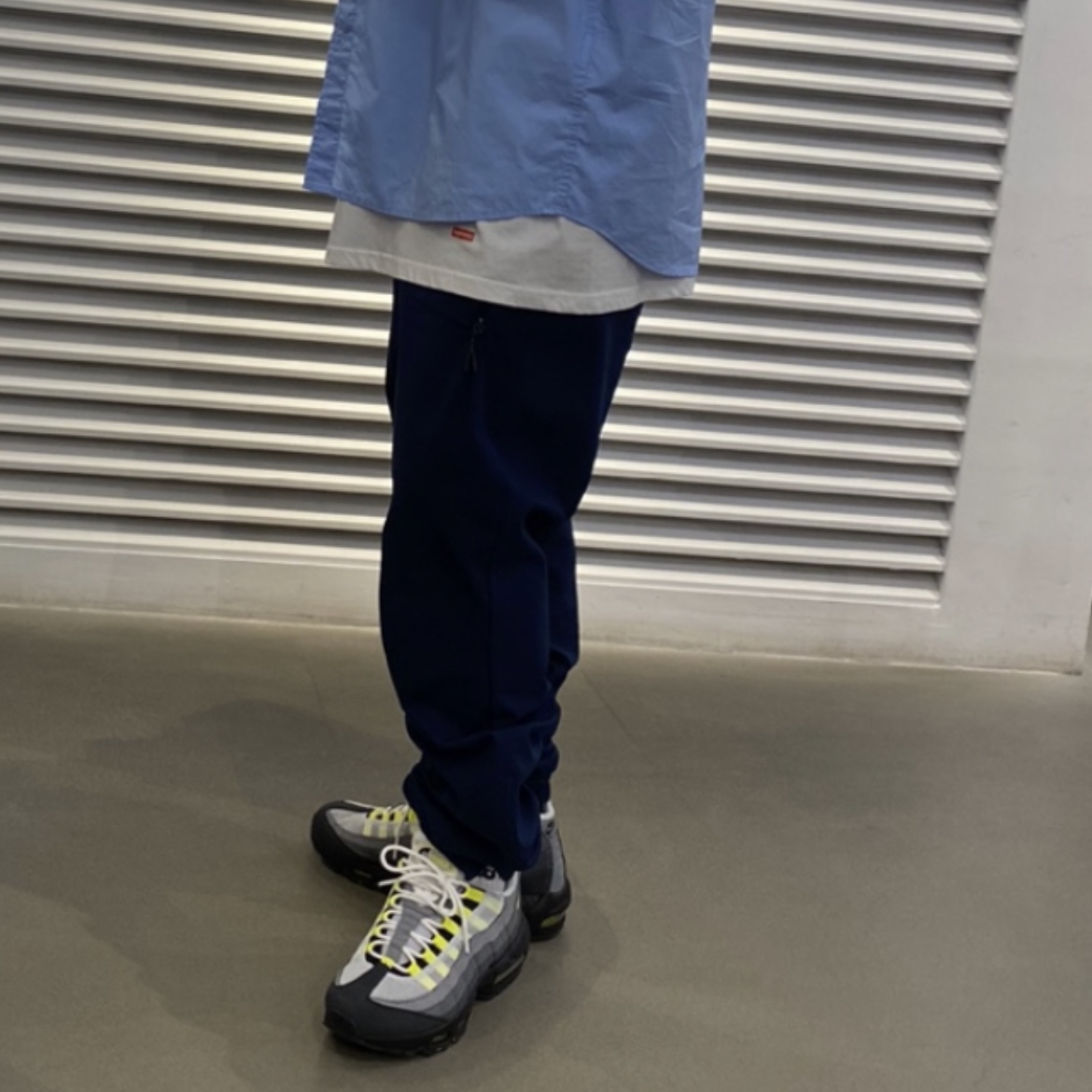 Nike Air Max 95 OG Neon Yellow 2020 착용 스타일 - 3