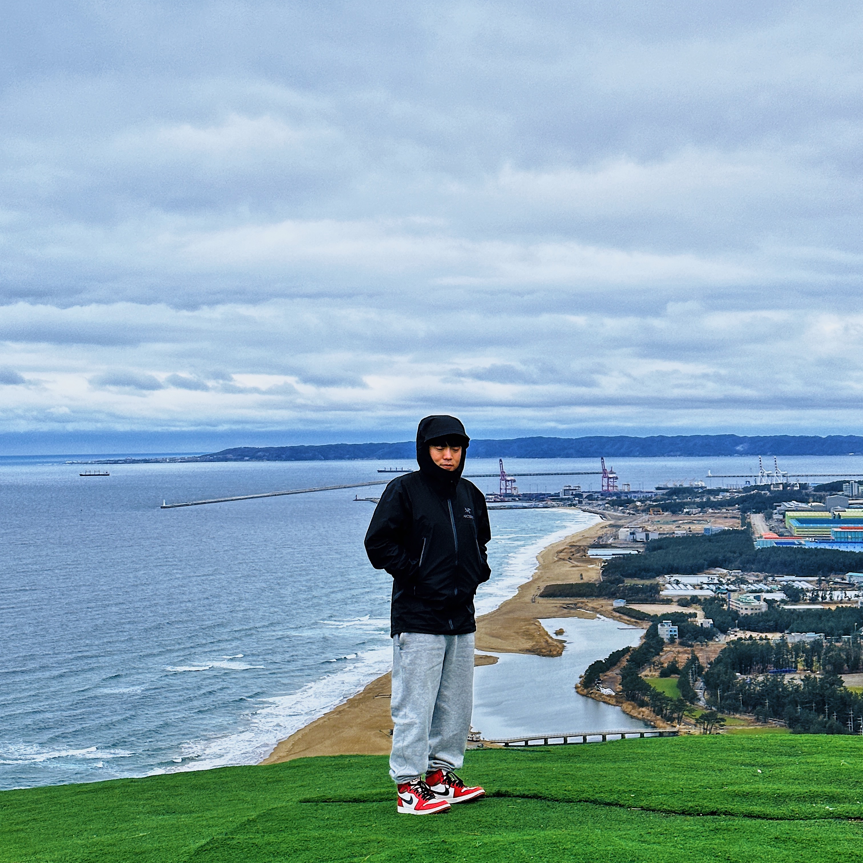 Jordan 1 Retro High OG Chicago 2022, Nike x Stussy NRG ZR Fleece Pants Heather Grey - US/EU 착용 스타일