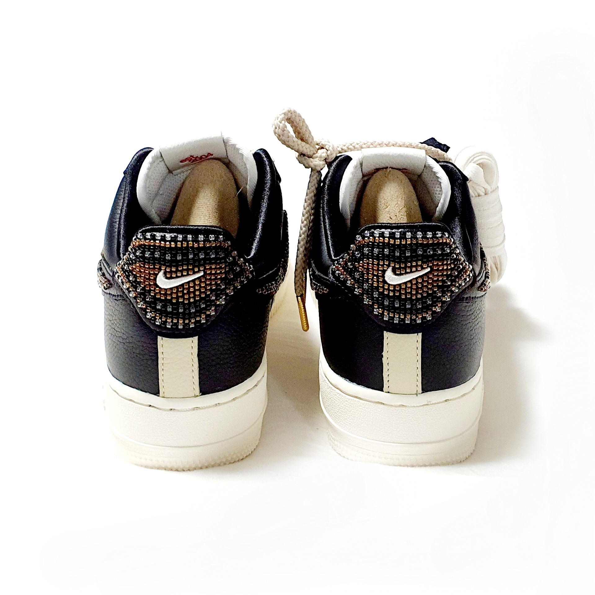 (W) Nike x Premium Goods Air Force 1 Low Black Sand 착용 스타일 - 4