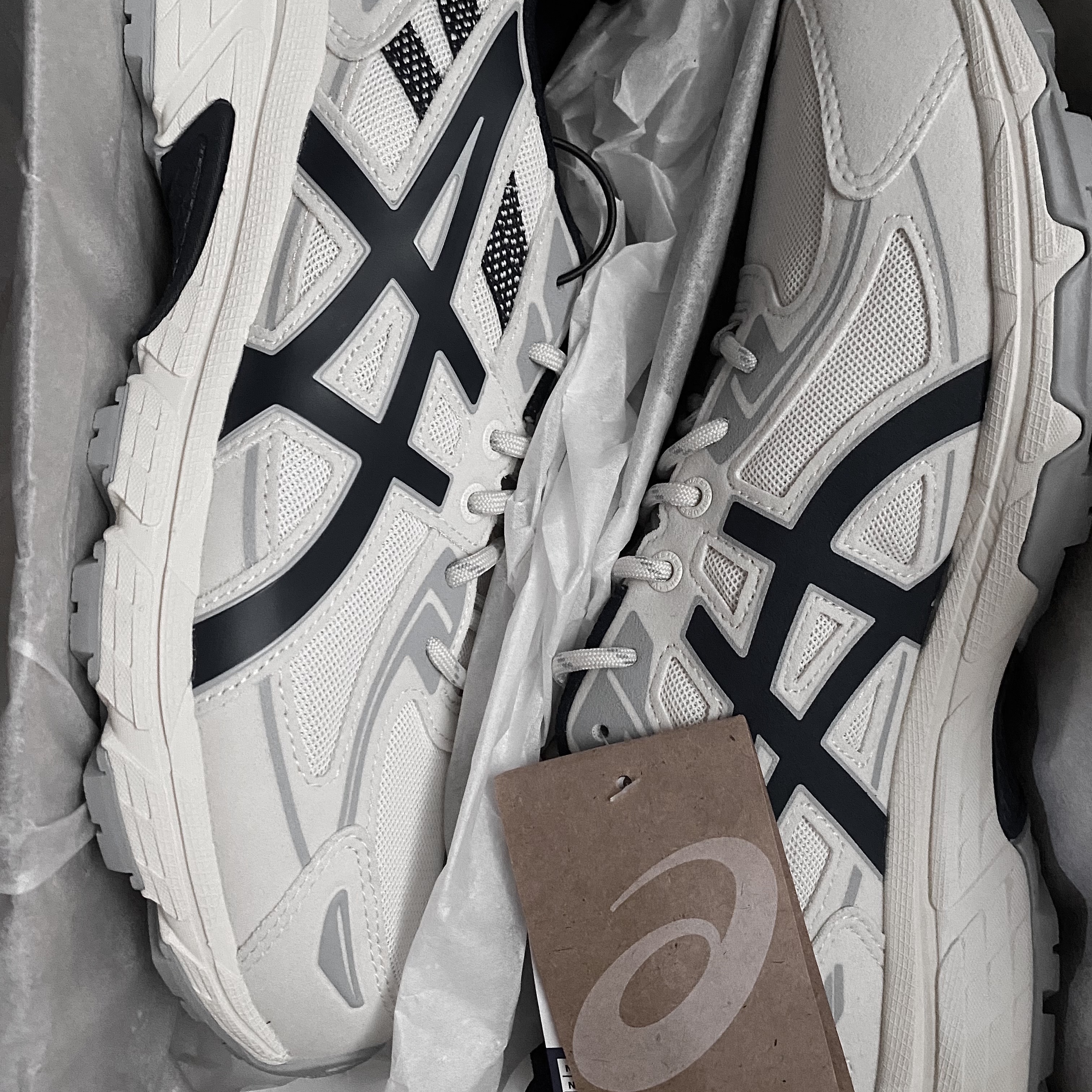 Asics Gel-Venture 6 SPS Birch French Blue 착용 스타일 - 1