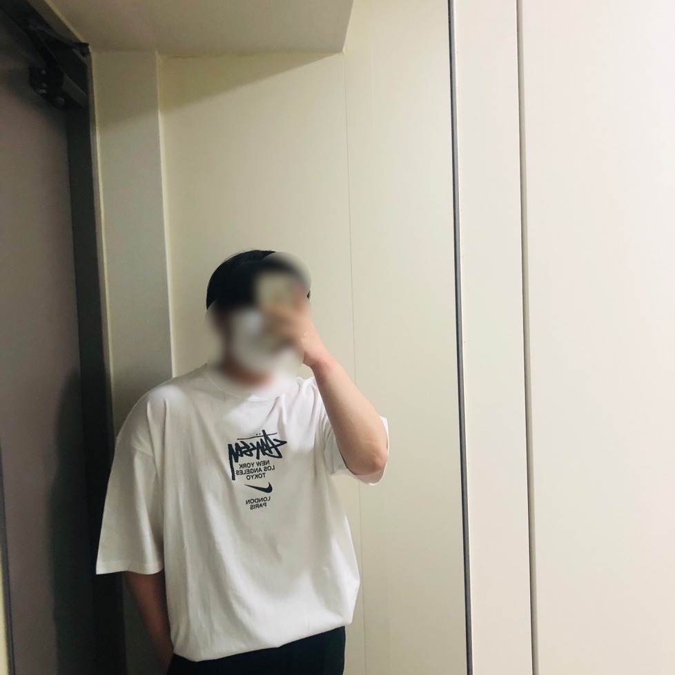 Nike x Stussy WT T-Shirt White - Asia 착용 스타일 - 2