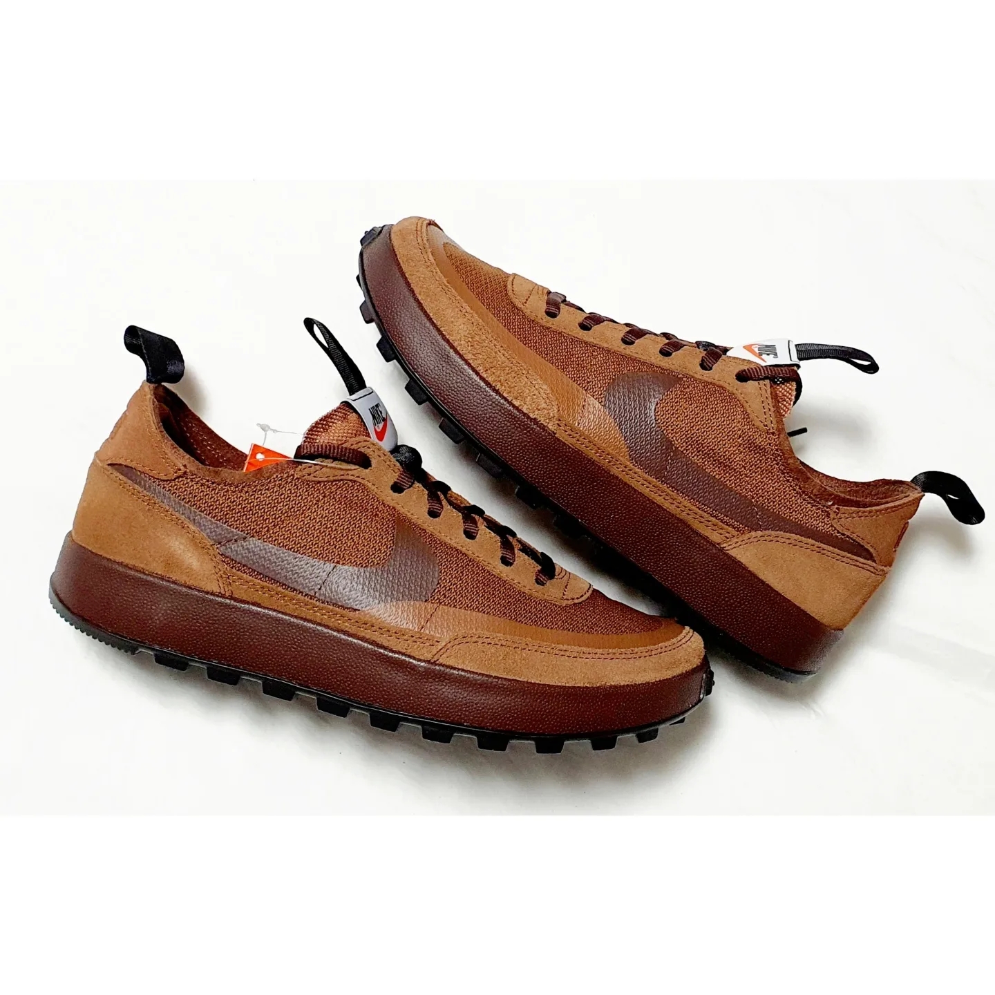 Nike x Tom Sachs General Purpose Shoe Brown 착용 스타일 - 4