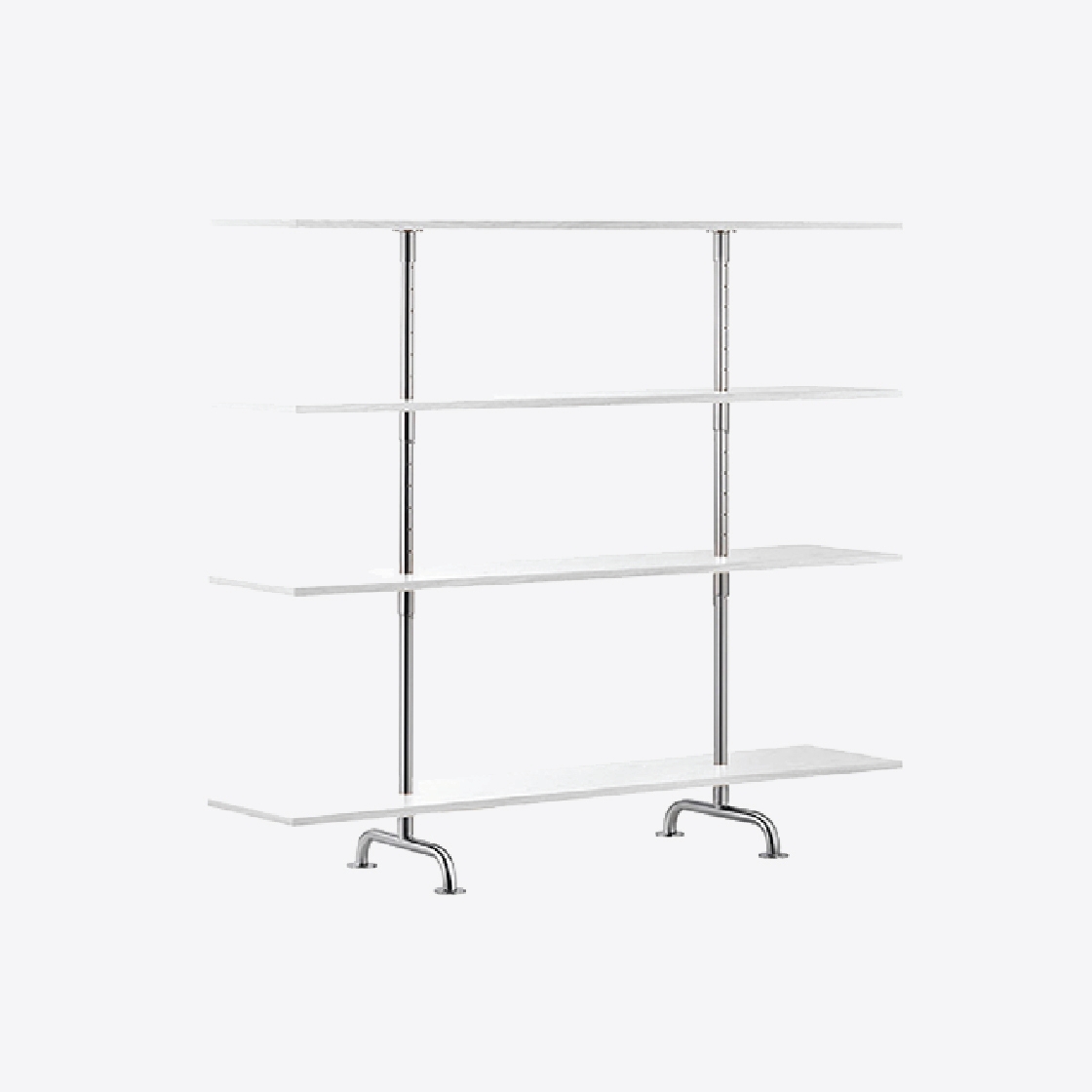 텍타 S44 책 선반 화이트(Tecta S44 Book Shelf White)