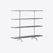 Tecta S44 Book Shelf Black