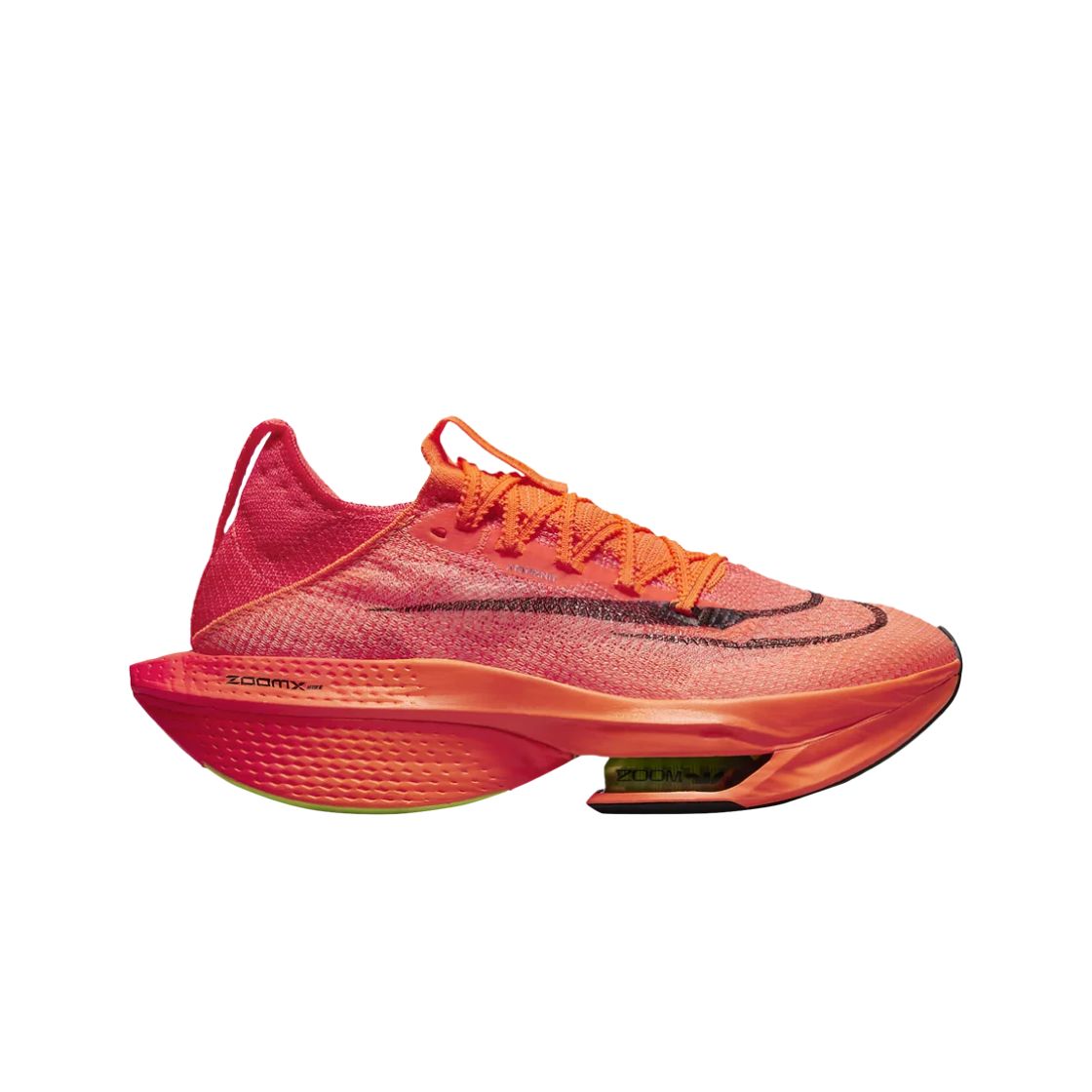 (W) 나이키 에어 줌 알파플라이 넥스트% 2 토탈 오렌지 블랙((W) Nike Air Zoom Alphafly Next% 2 Total Orange Black)