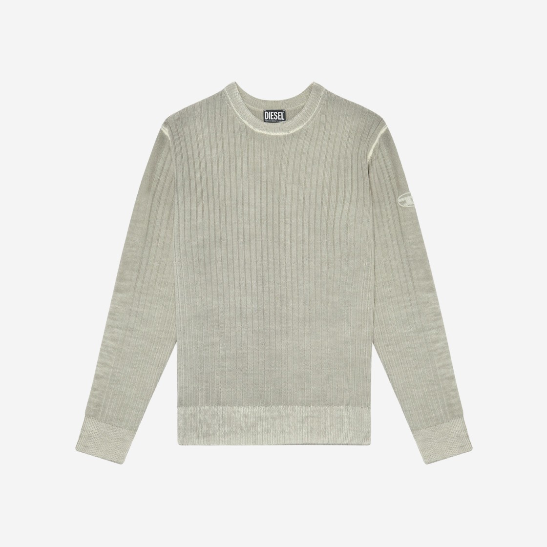 Diesel K-Andelero Print Knit Pullover Light Grey 상세 이미지 1