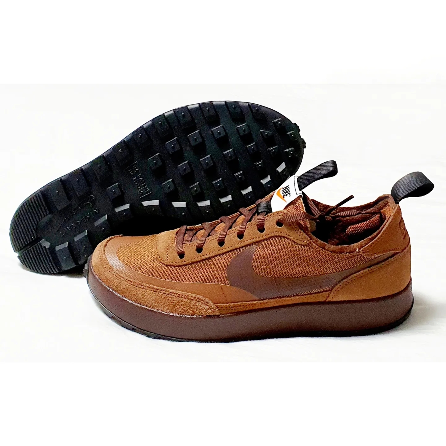Nike x Tom Sachs General Purpose Shoe Brown 착용 스타일 - 1