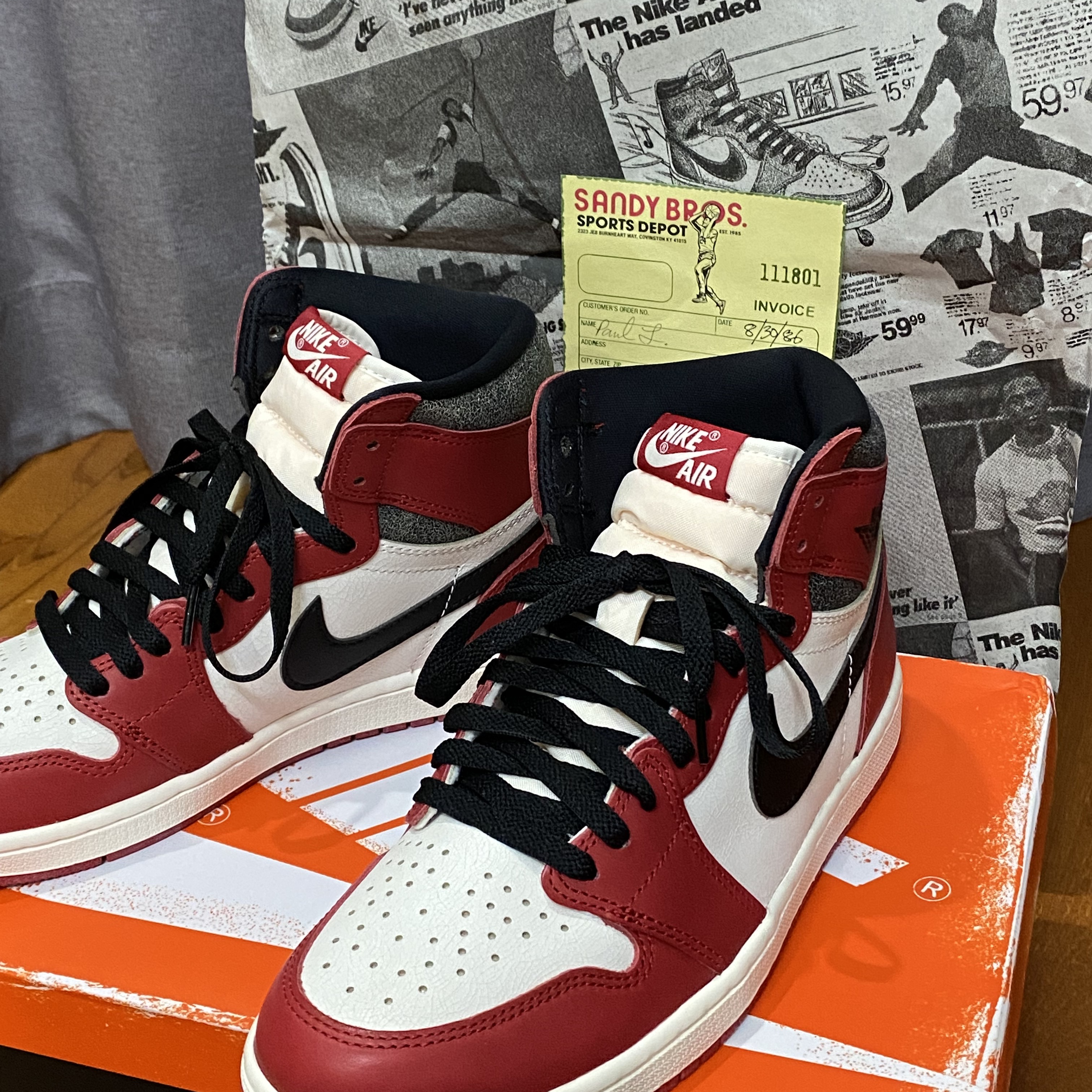 Jordan 1 Retro High OG Chicago 2022 착용 스타일