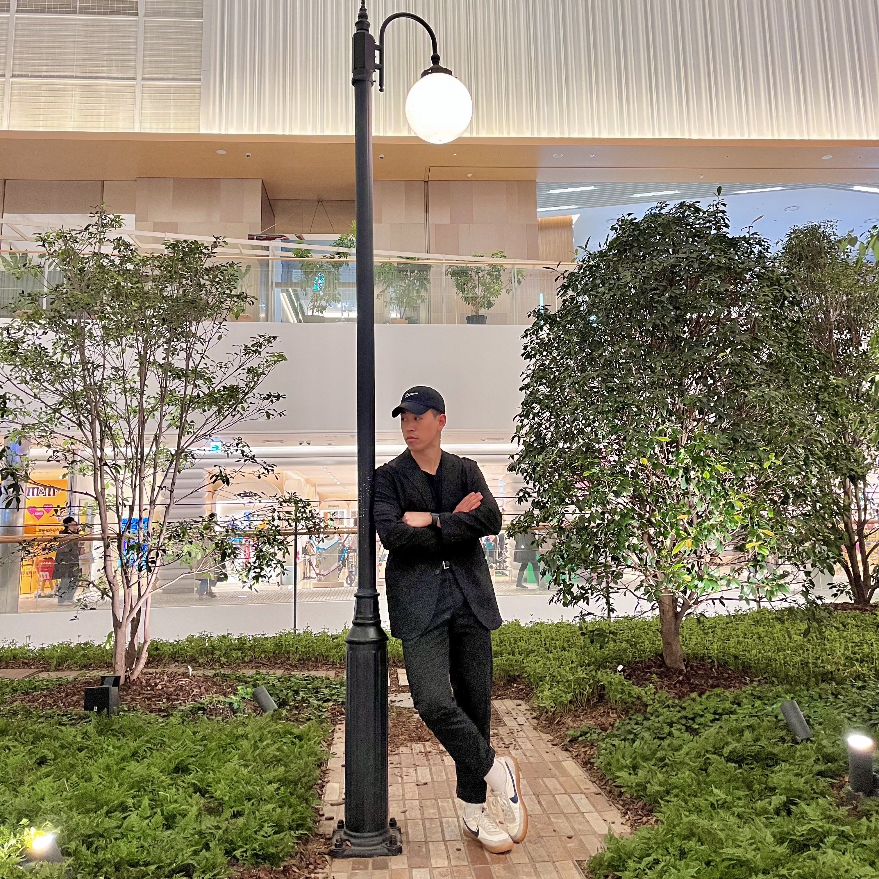 Nike x J.Crew Killshot 2 Sail Midnight Navy 착용 스타일