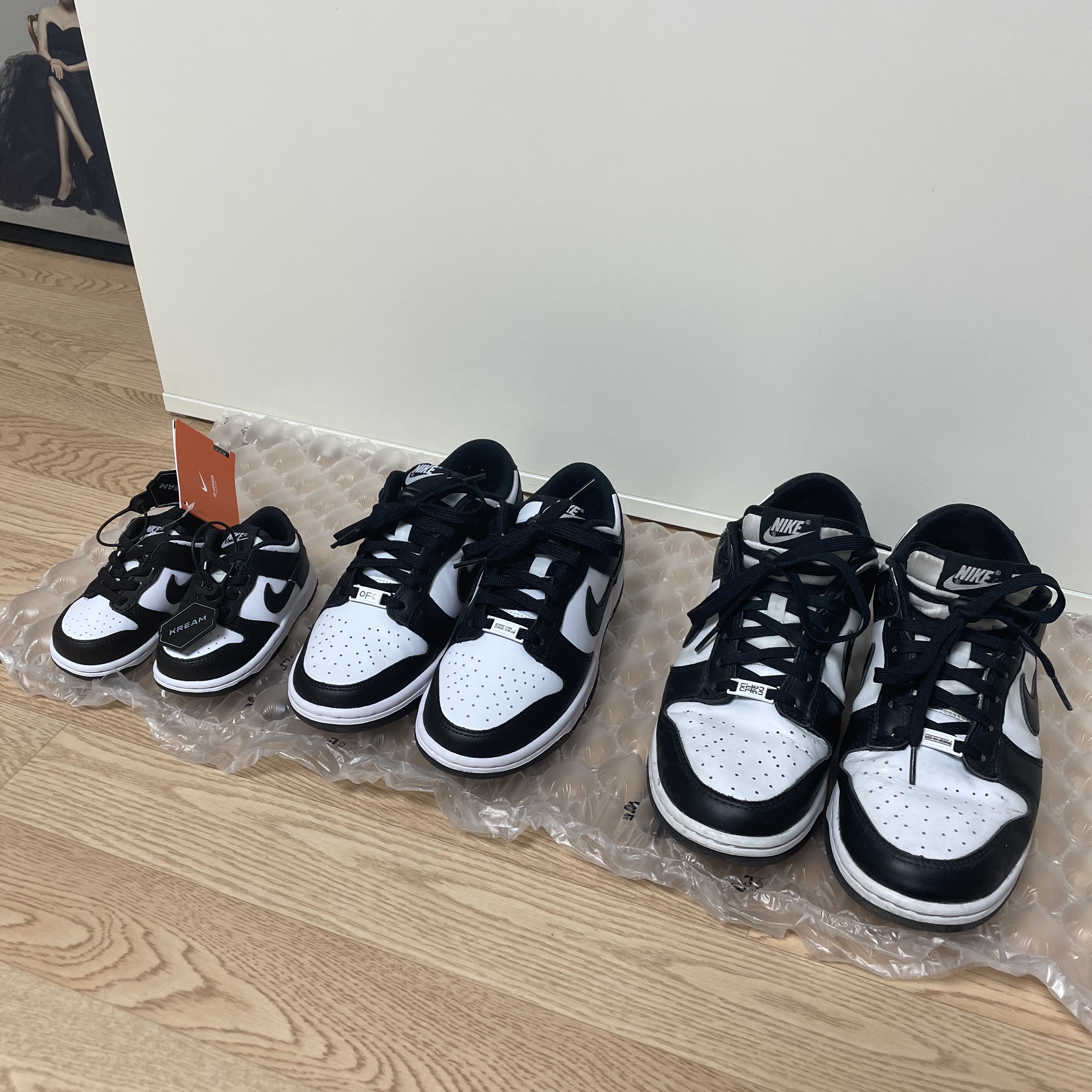 (TD) Nike Dunk Low Black, (W) Nike Dunk Low Black 착용 스타일 - 4