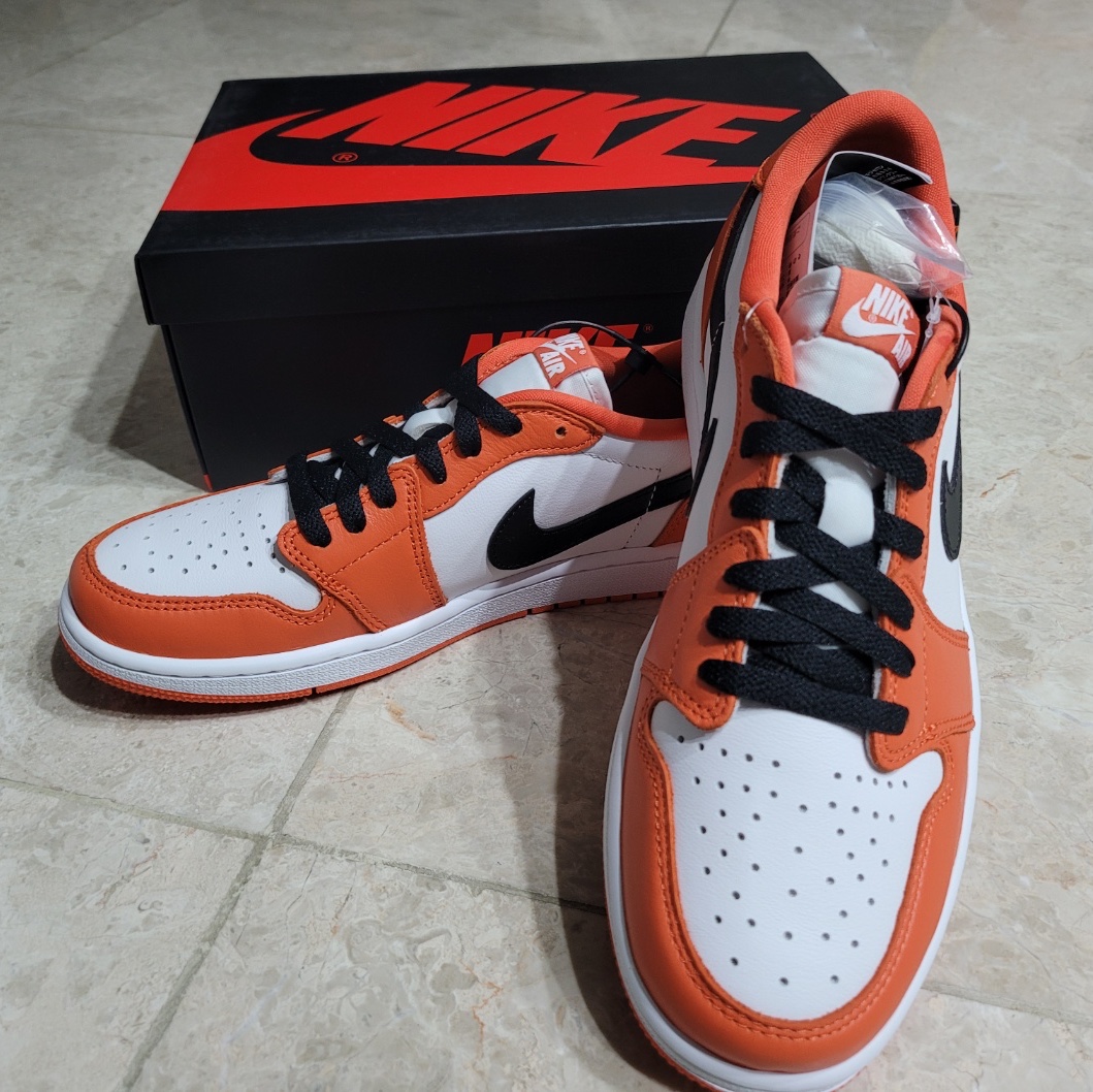 Jordan 1 Low OG Starfish 착용 스타일 - 3