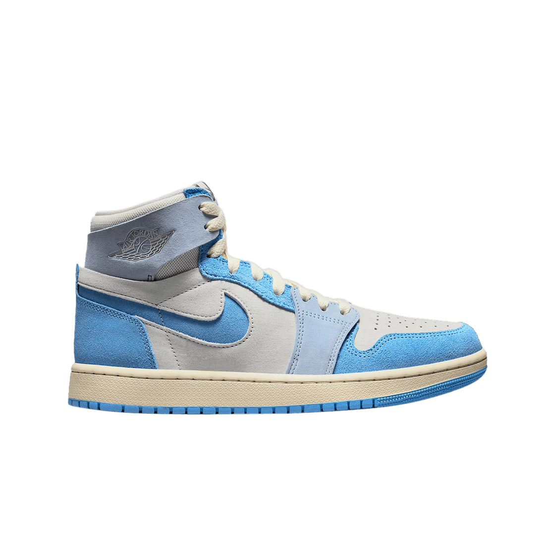 (W) 조던 1 줌 에어 컴포트 2 팬텀 유니버시티 블루((W) Jordan 1 Zoom Air CMFT 2 Phantom University Blue)