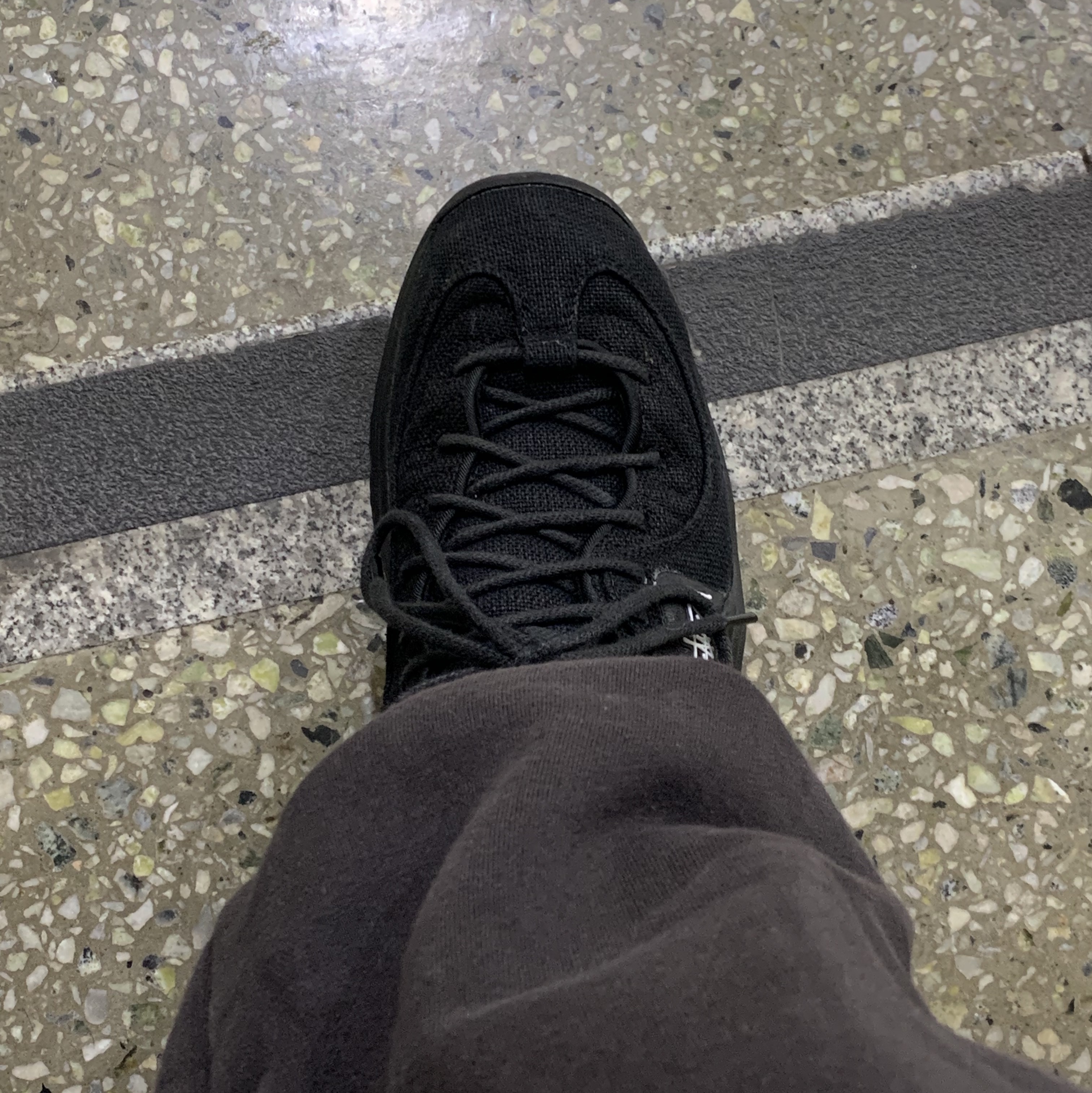 Nike x Stussy Air Penny II Black 착용 스타일