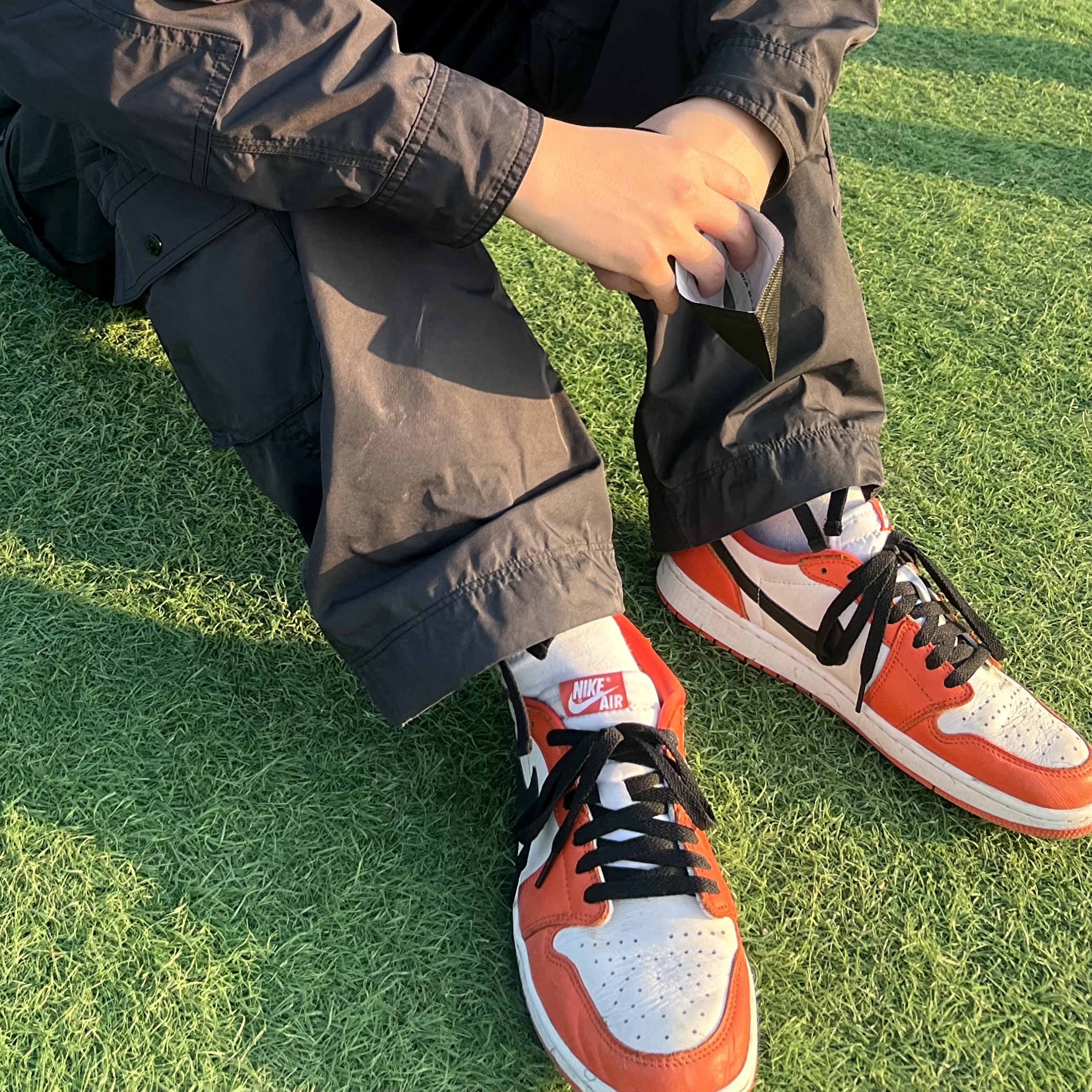 Jordan 1 Low OG Starfish 착용 스타일 - 2