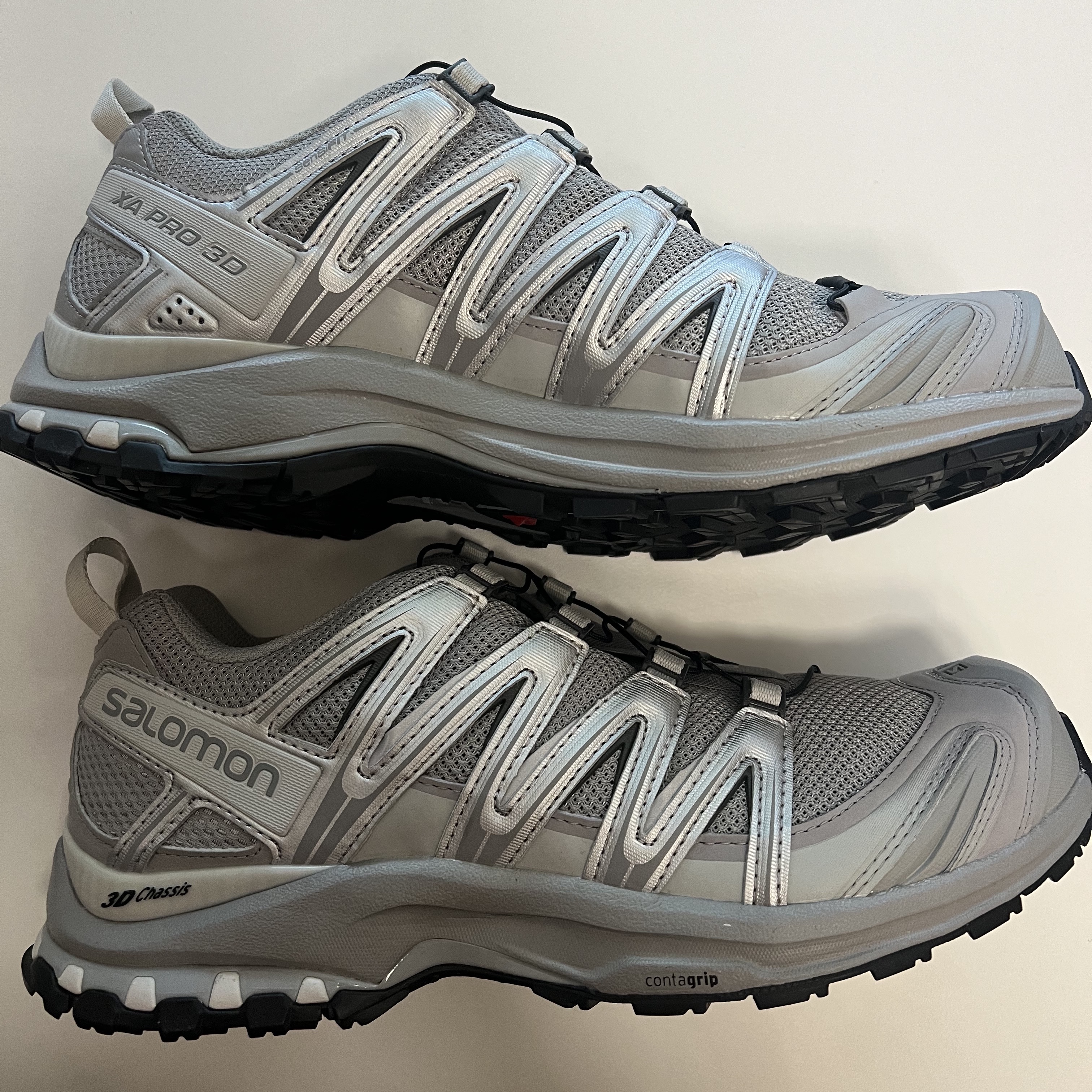 Salomon XA Pro 3D Alloy Silver 착용 스타일 - 3