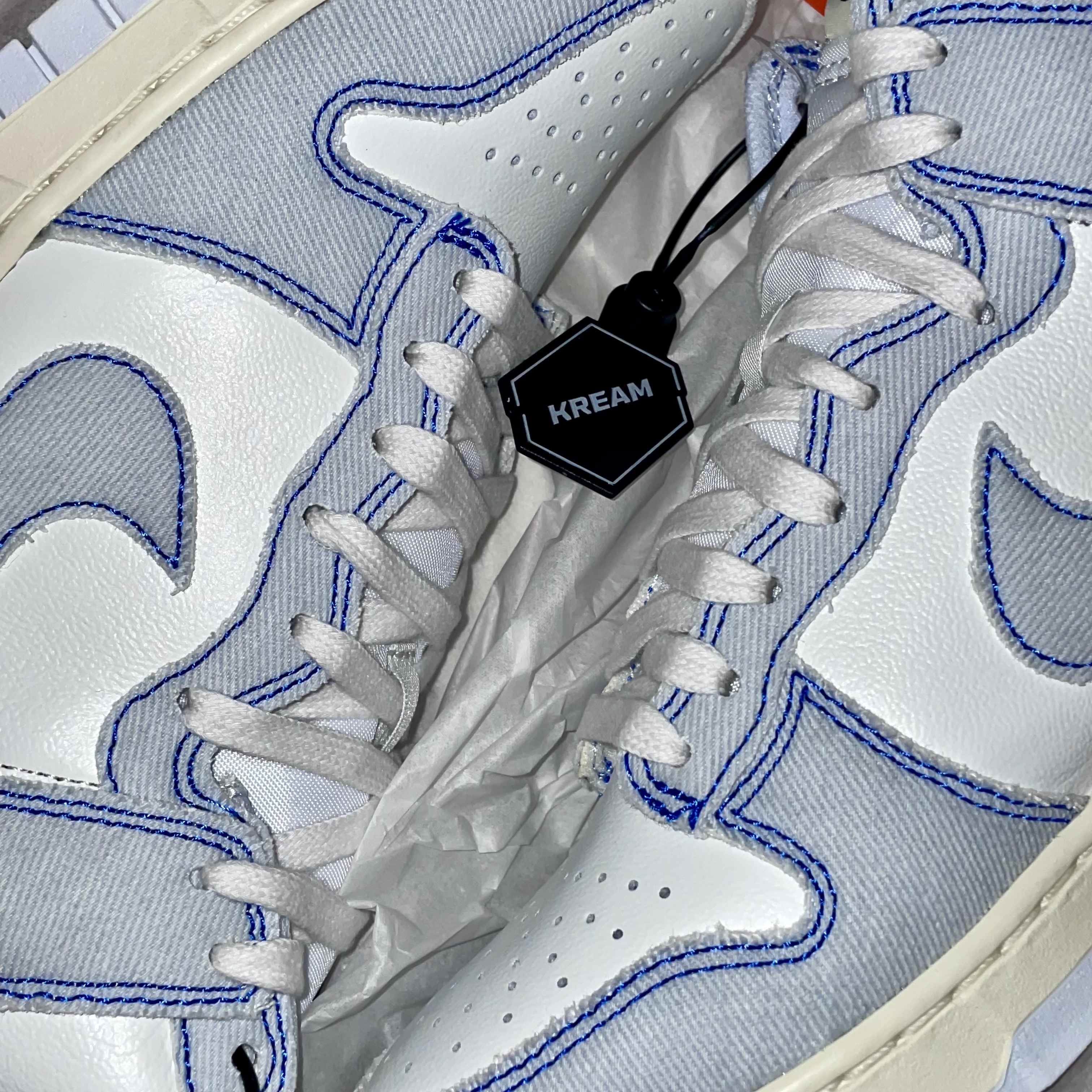 Nike Dunk High 1985 Royal Blue 착용 스타일