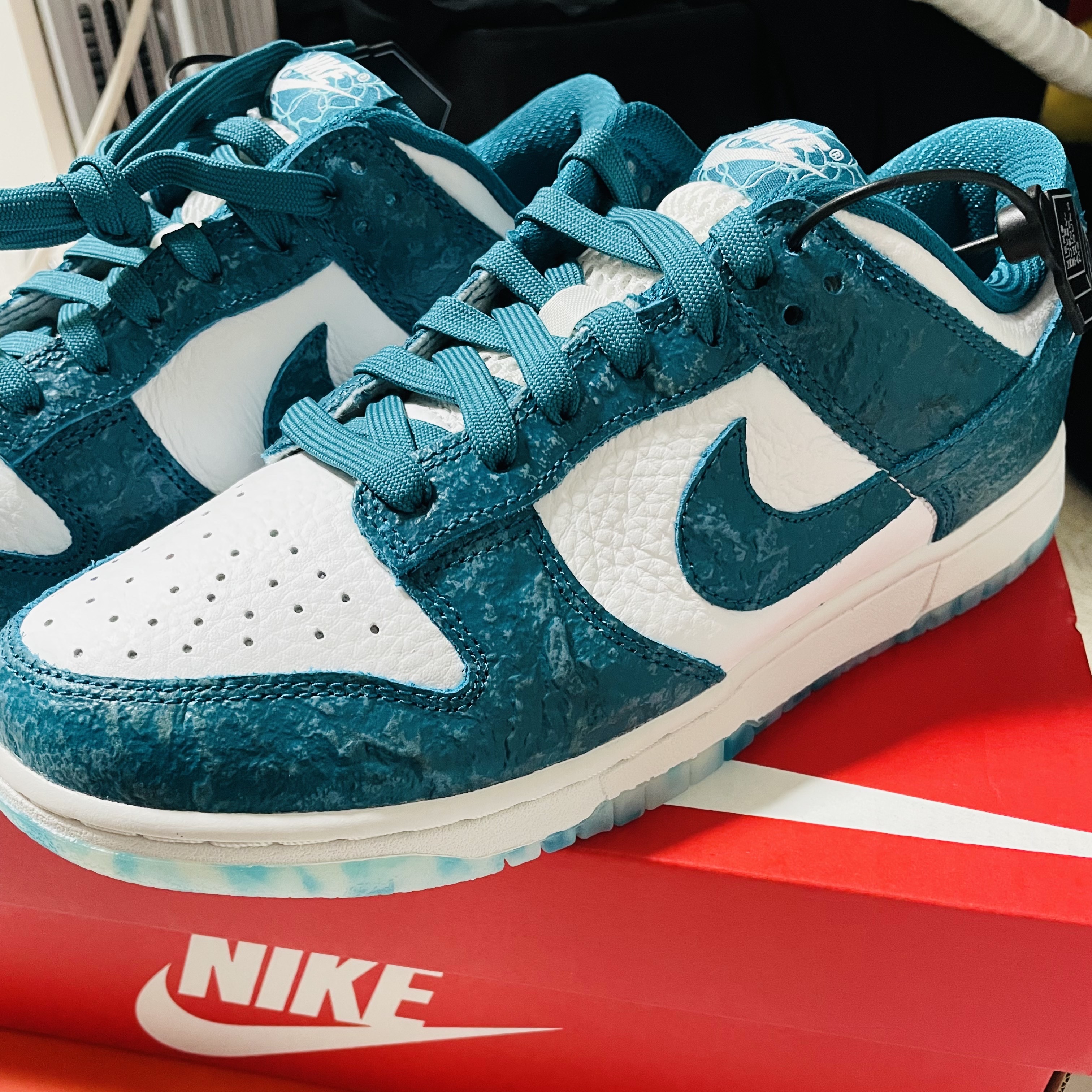 (W) Nike Dunk Low Ocean 착용 스타일