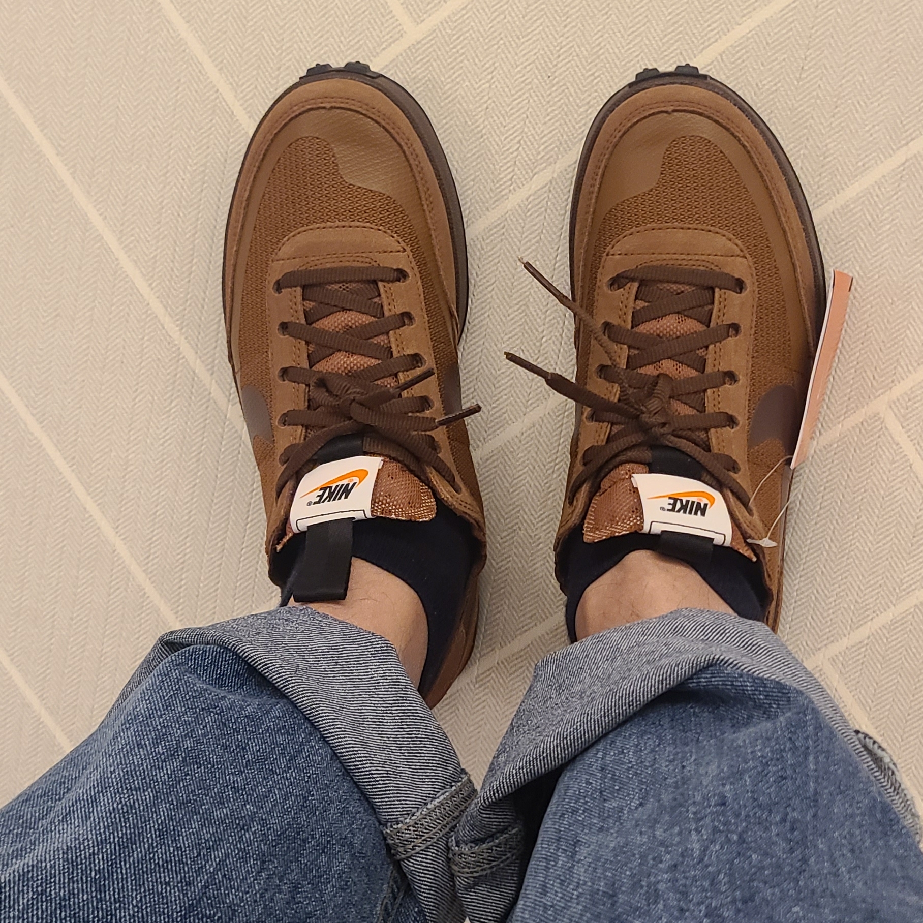 Nike x Tom Sachs General Purpose Shoe Brown 착용 스타일