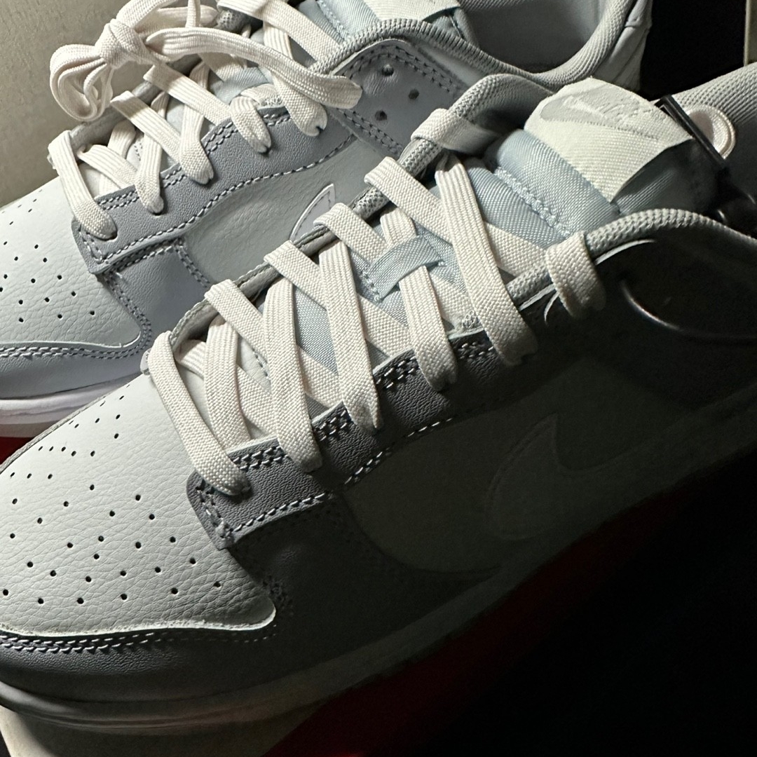 Nike Dunk Low Retro Wolf Grey 착용 스타일