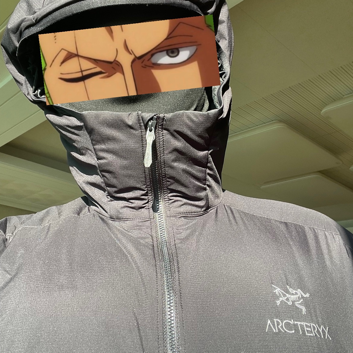 Arc'teryx Atom LT Hoody Black 착용 스타일 - 1