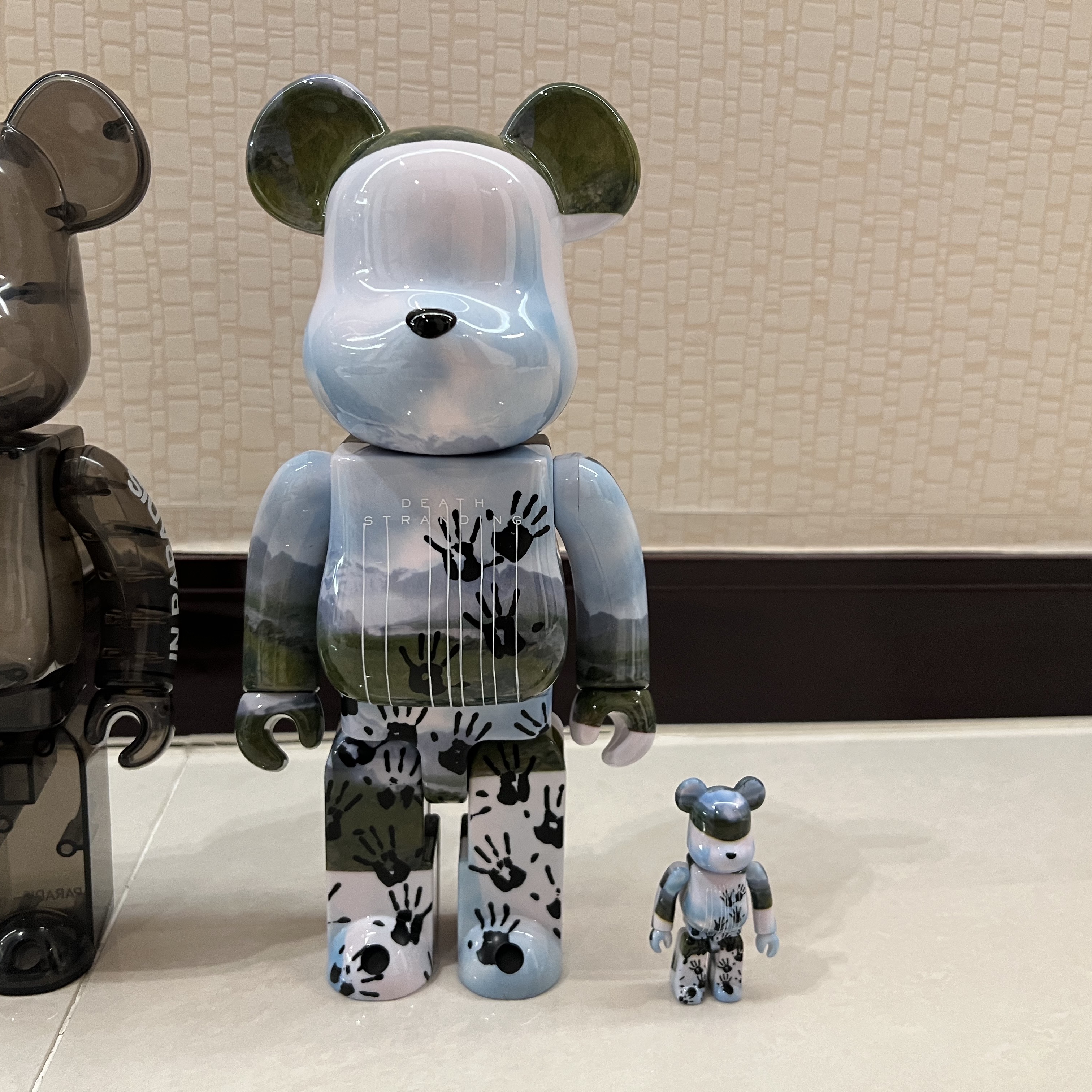 Bearbrick Death Stranding 100% & 400% Set 착용 스타일 - 1