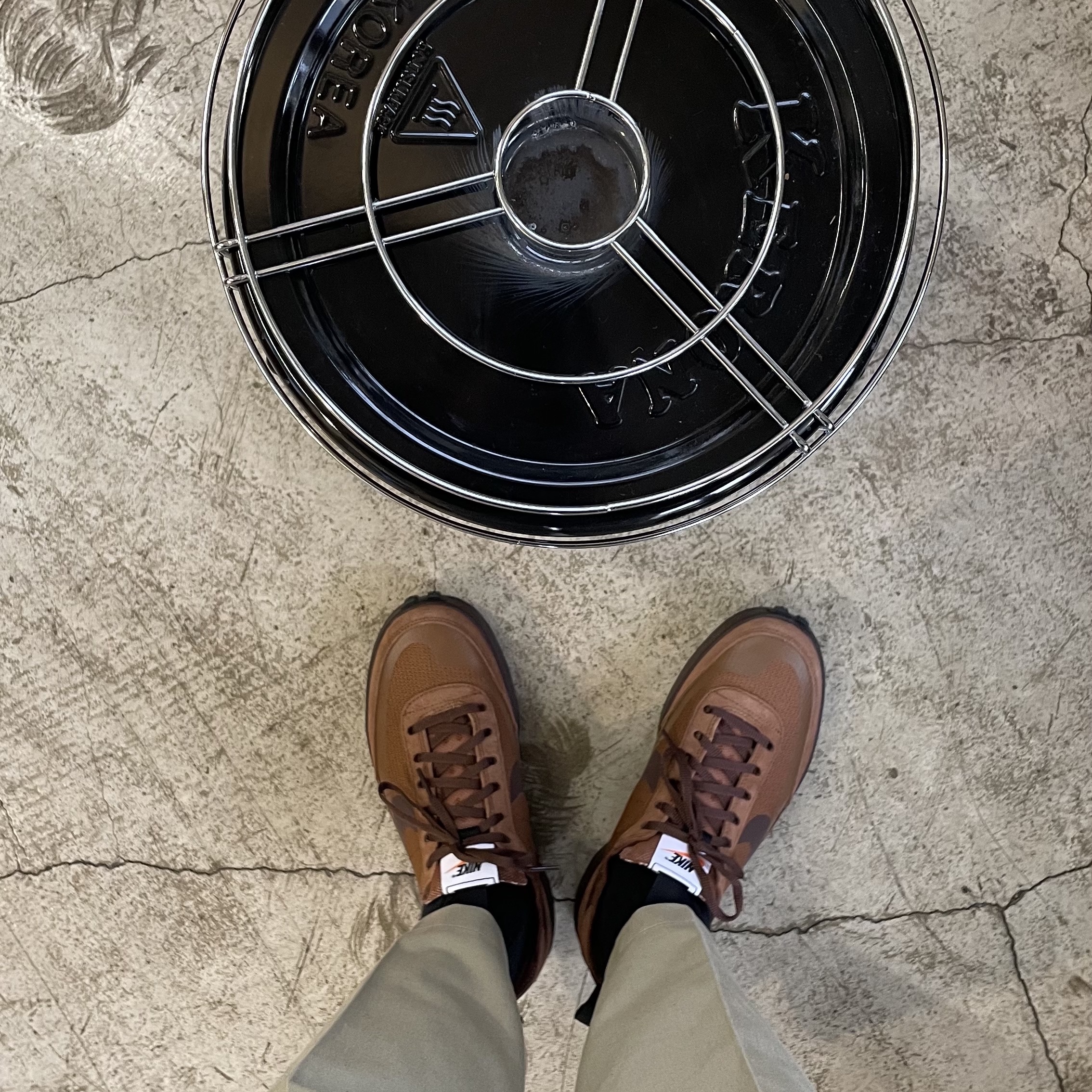 Nike x Tom Sachs General Purpose Shoe Brown 착용 스타일