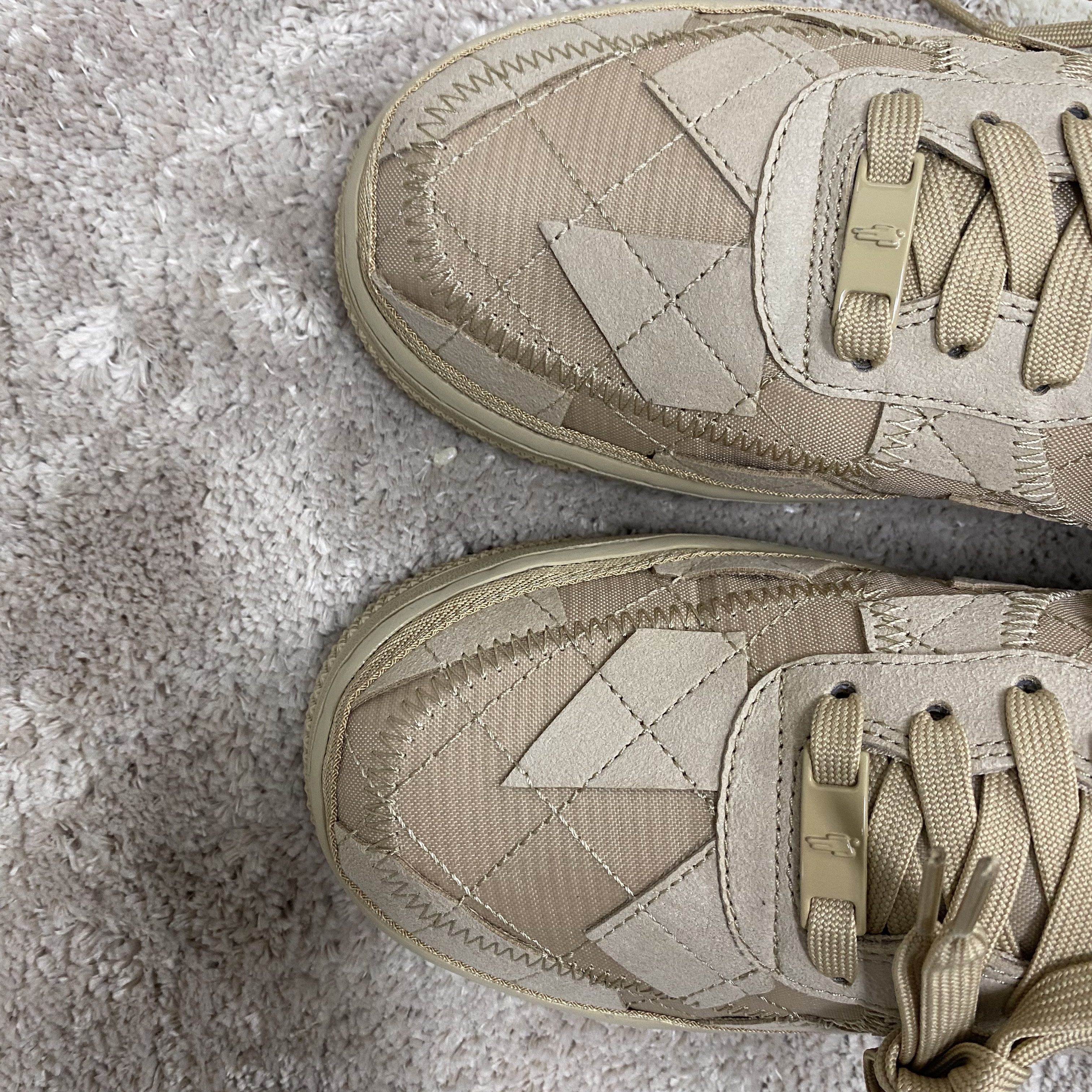 Nike x Billie Eilish Air Force 1 Low '07 SP Mushroom 착용 스타일 - 5