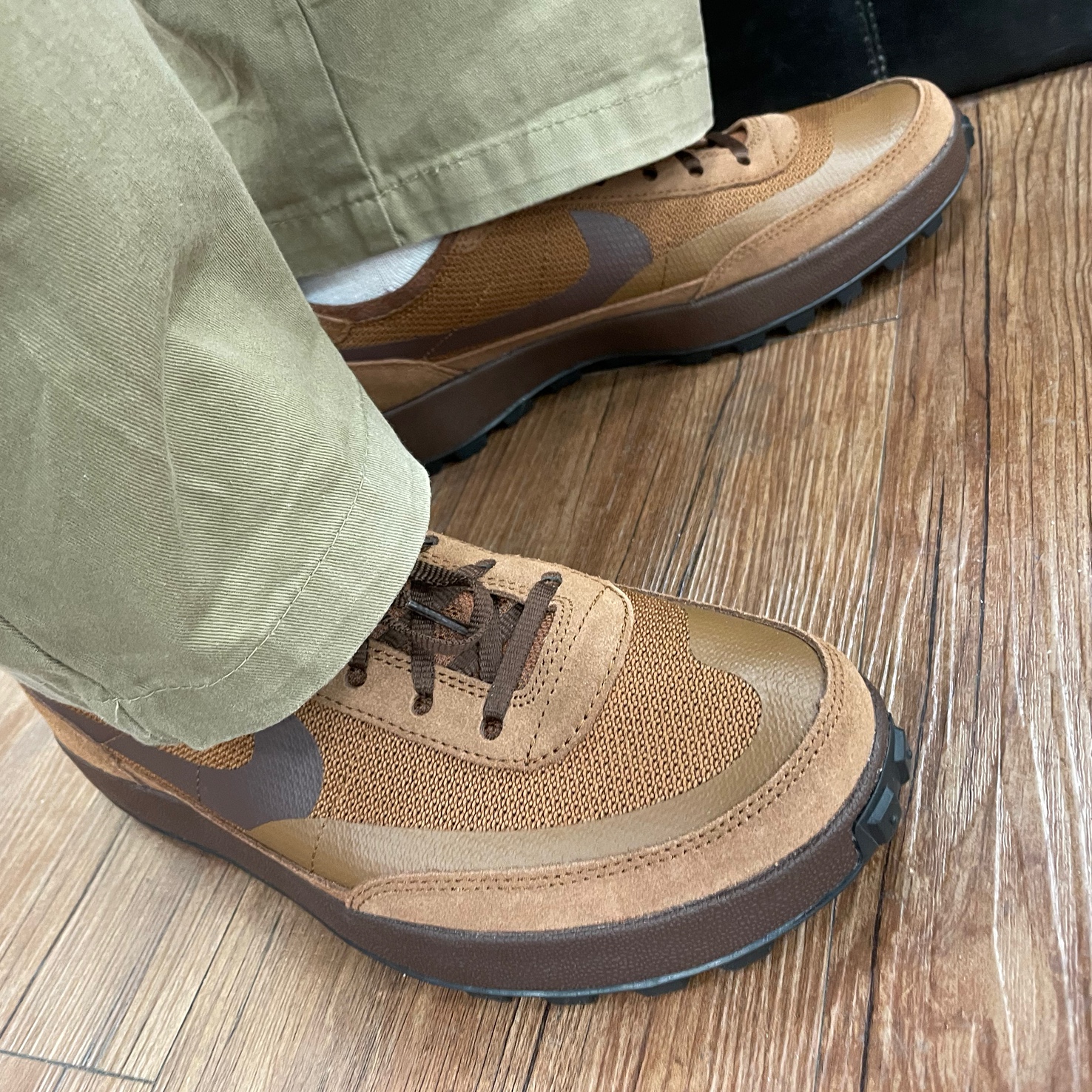 Nike x Tom Sachs General Purpose Shoe Brown 착용 스타일