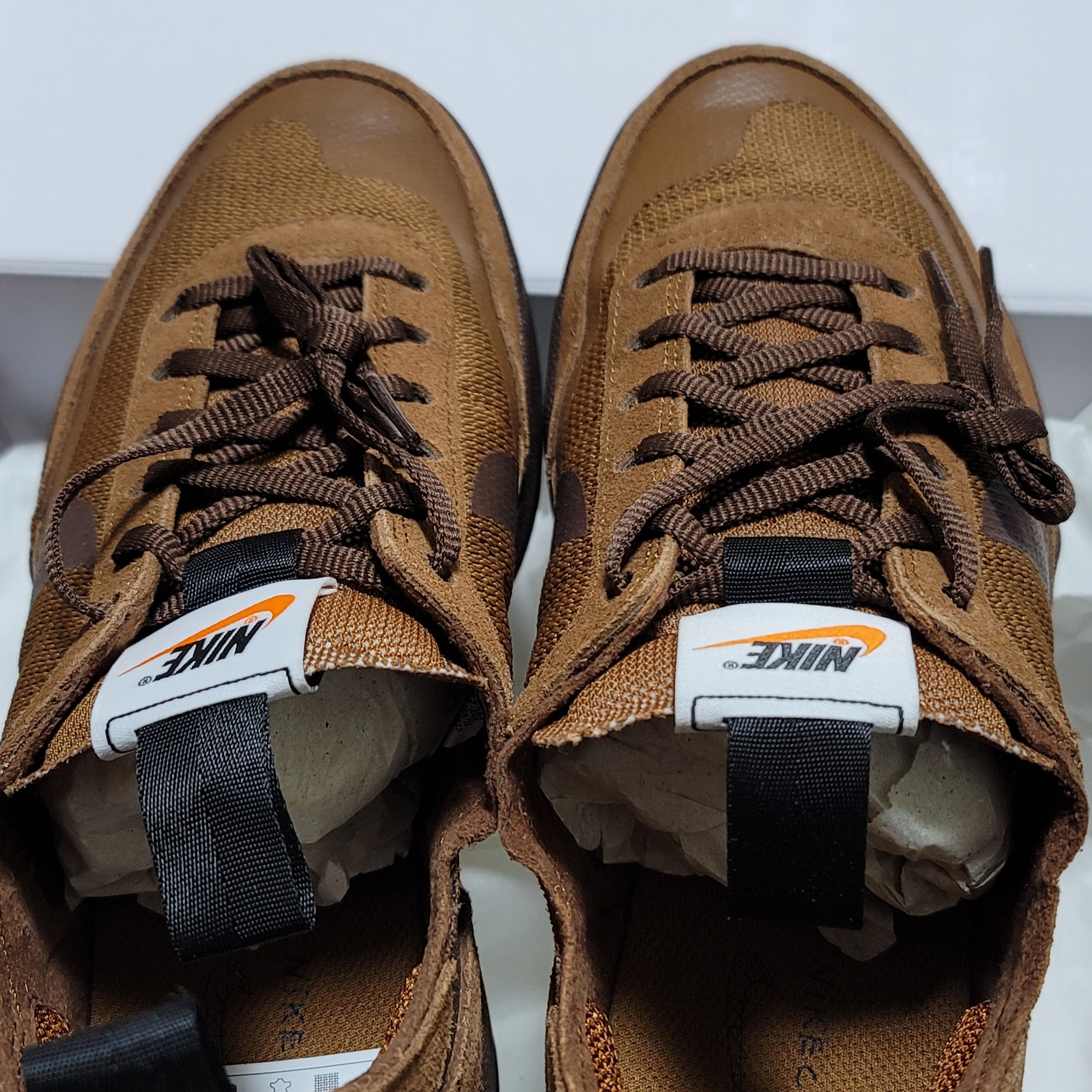 Nike x Tom Sachs General Purpose Shoe Brown 착용 스타일 - 2
