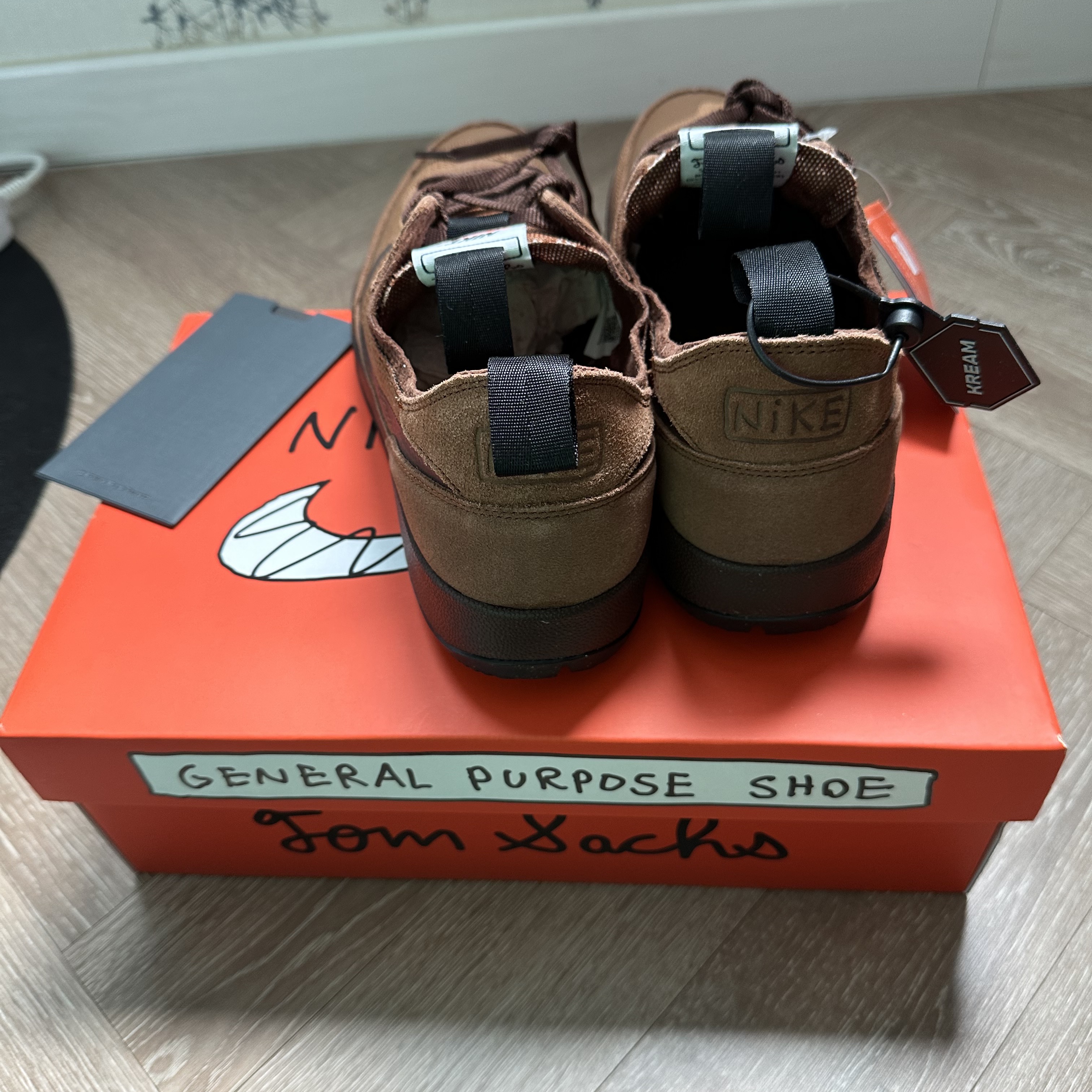 Nike x Tom Sachs General Purpose Shoe Brown 착용 스타일