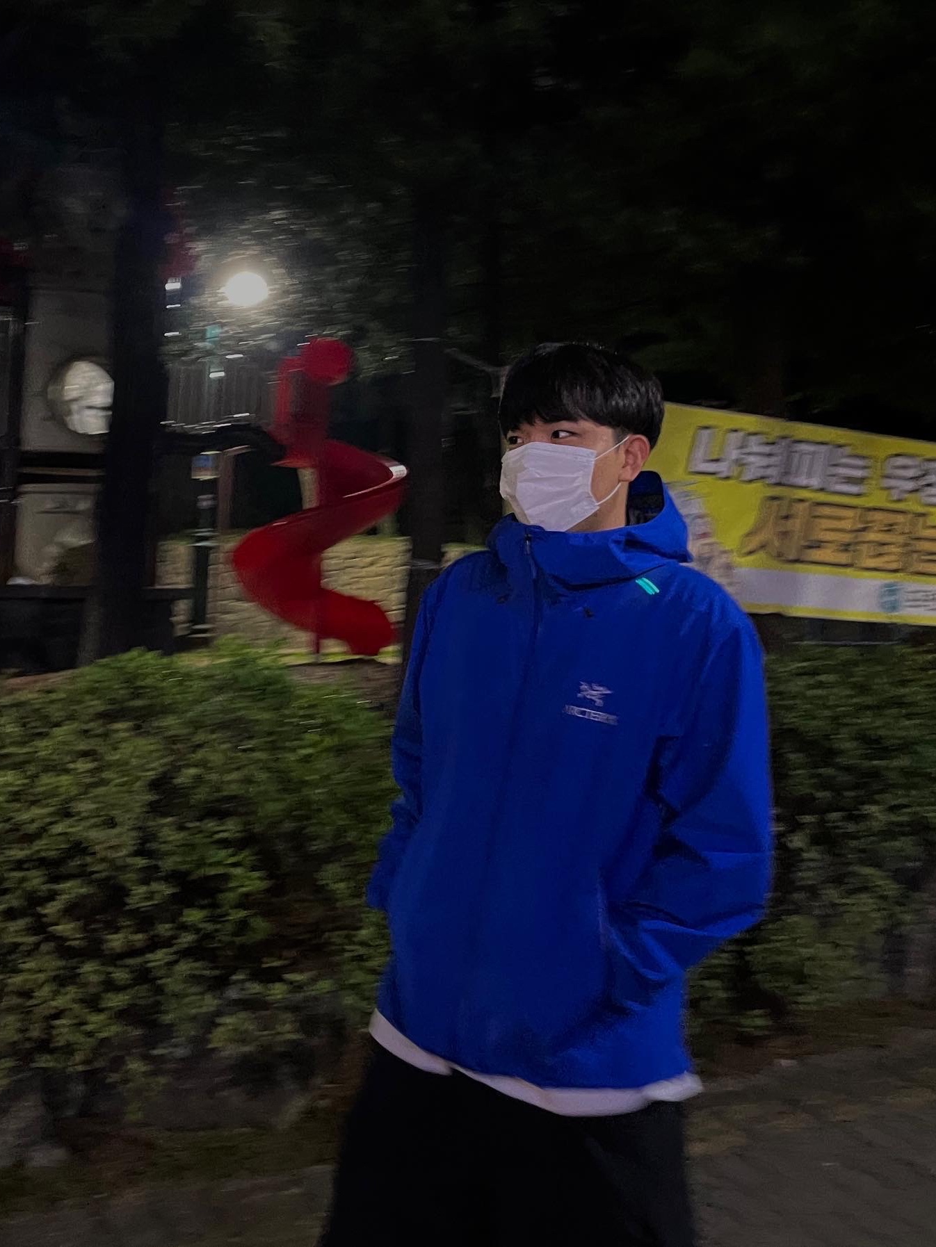 Arc'teryx Beta LT Jacket Vitality 착용 스타일 - 2