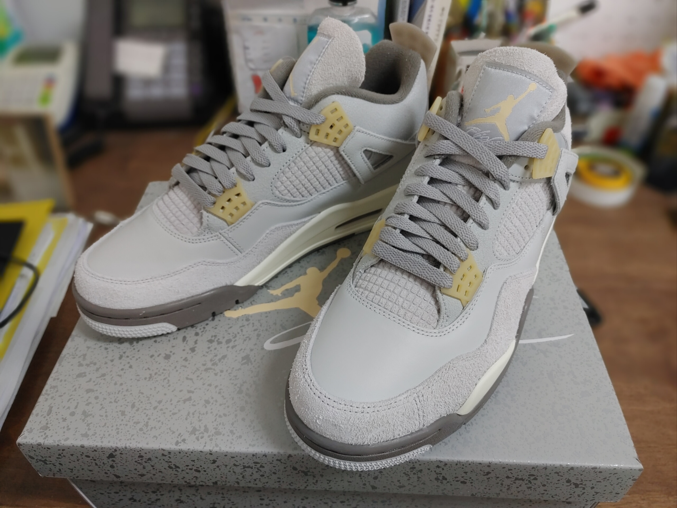 Jordan 4 Retro SE Craft 착용 스타일 - 2