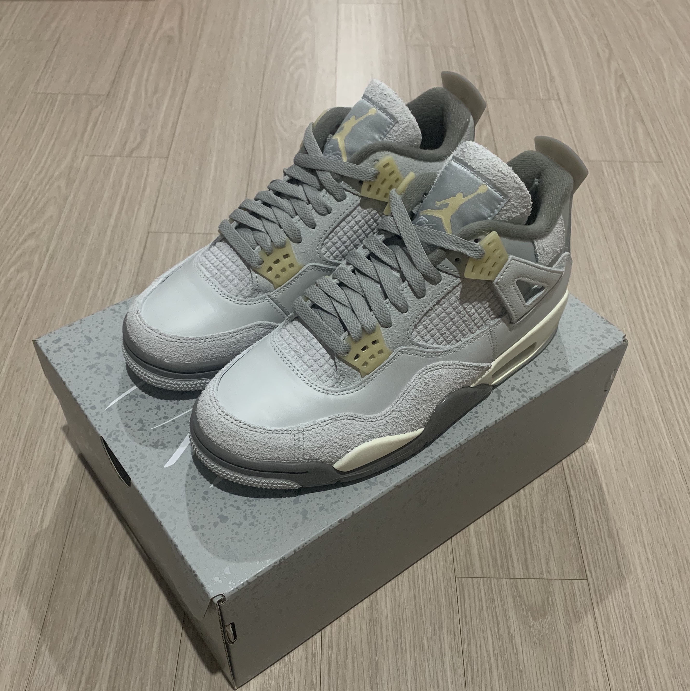 Jordan 4 Retro SE Craft 착용 스타일 - 1