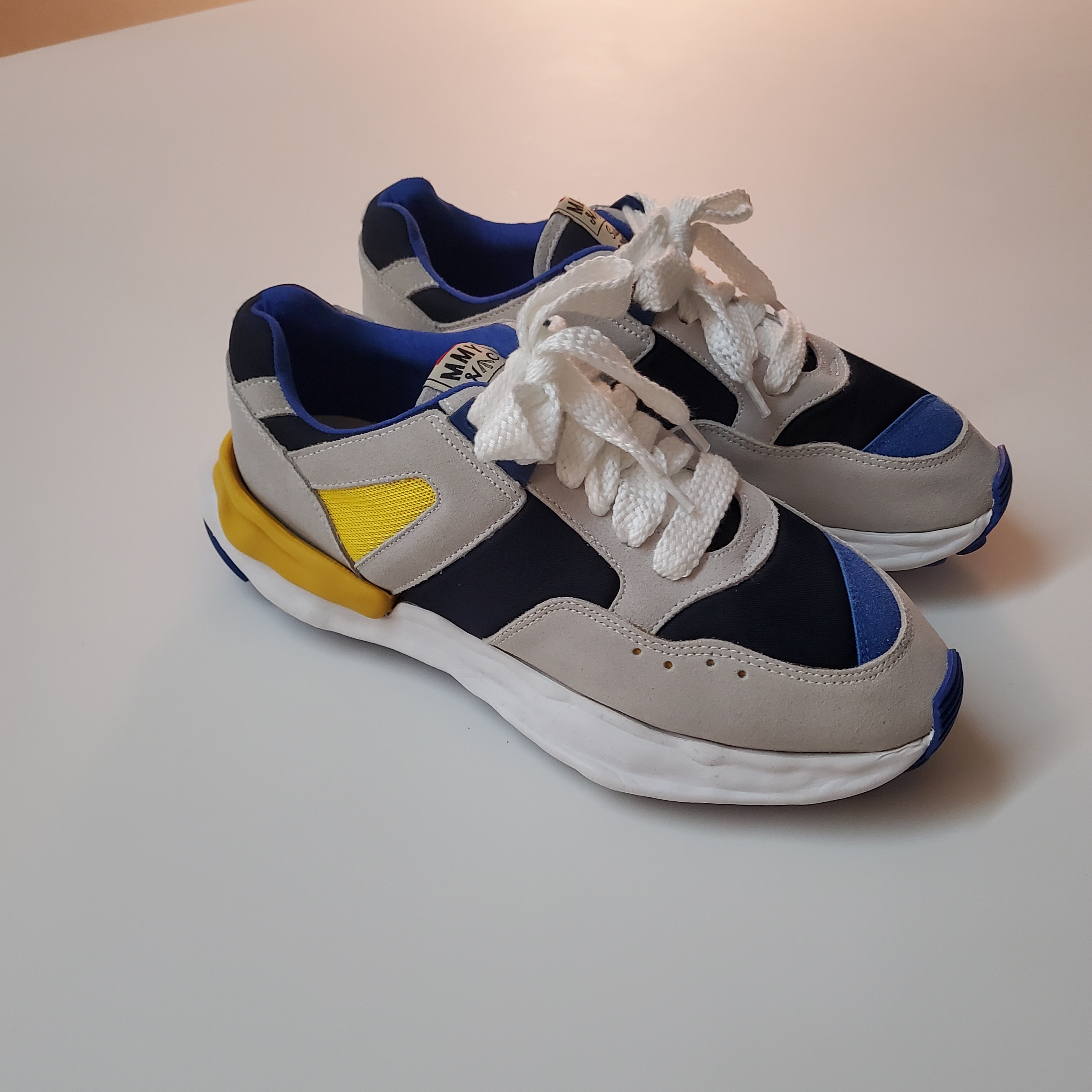 Maison Mihara Yasuhiro x Nigel Cabourn FR Army Sneakers Navy 착용 스타일