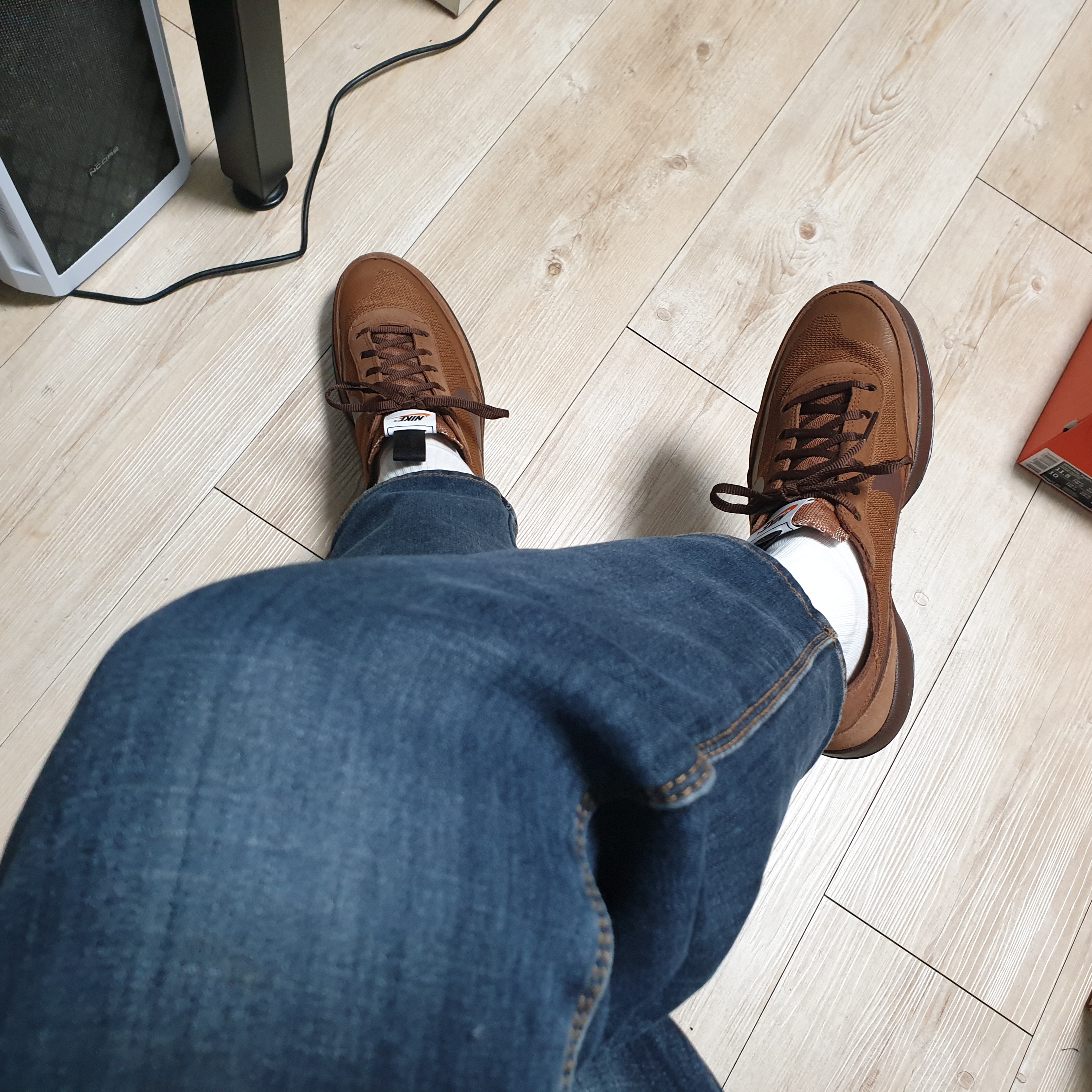 Nike x Tom Sachs General Purpose Shoe Brown 착용 스타일