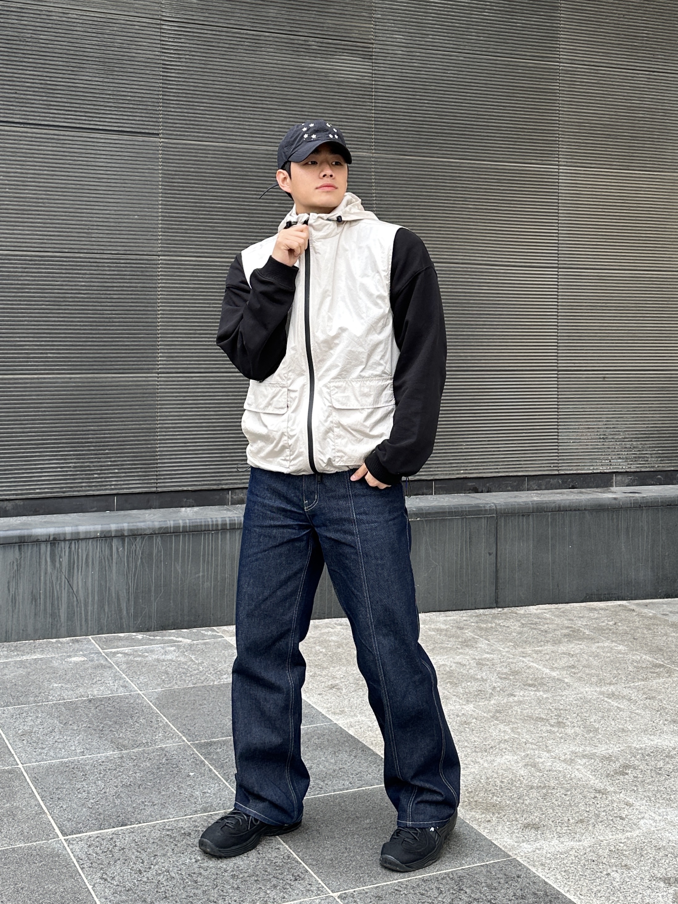 Nike x Stussy Air Penny II Black 착용 스타일 - 1