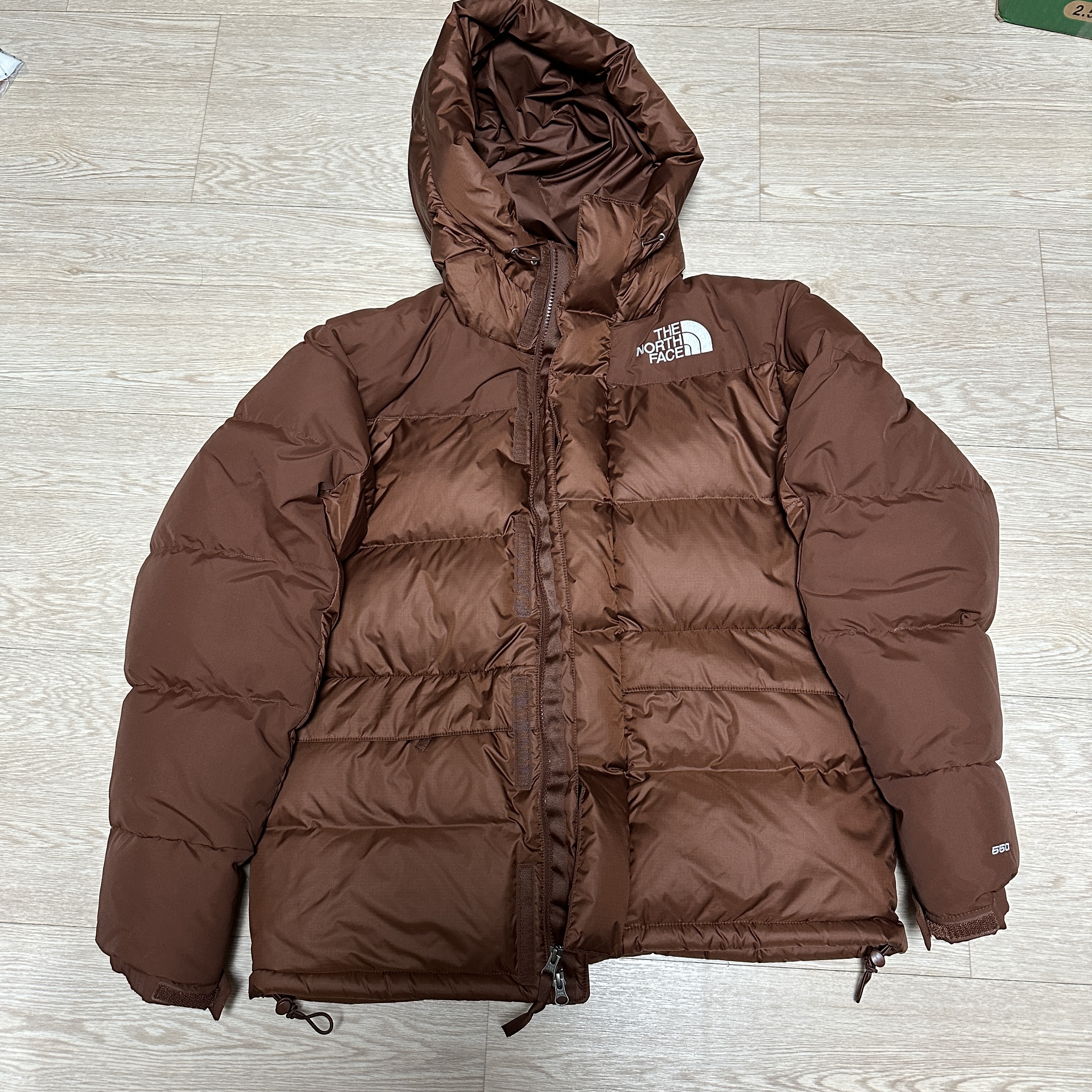 The North Face Himalayan Down Parka Dark Oak 착용 스타일 - 4
