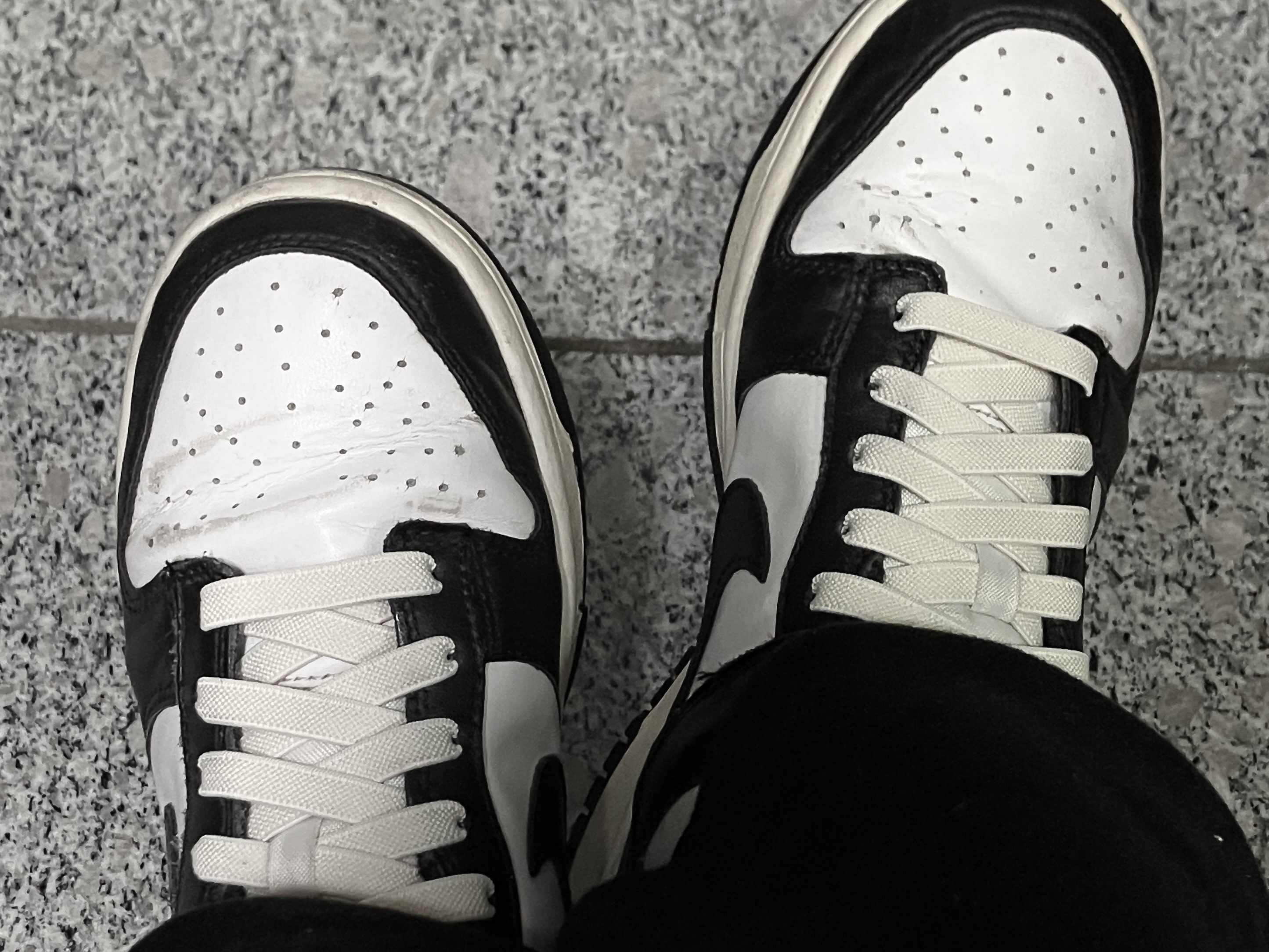 (W) Nike Dunk Low Black 착용 스타일