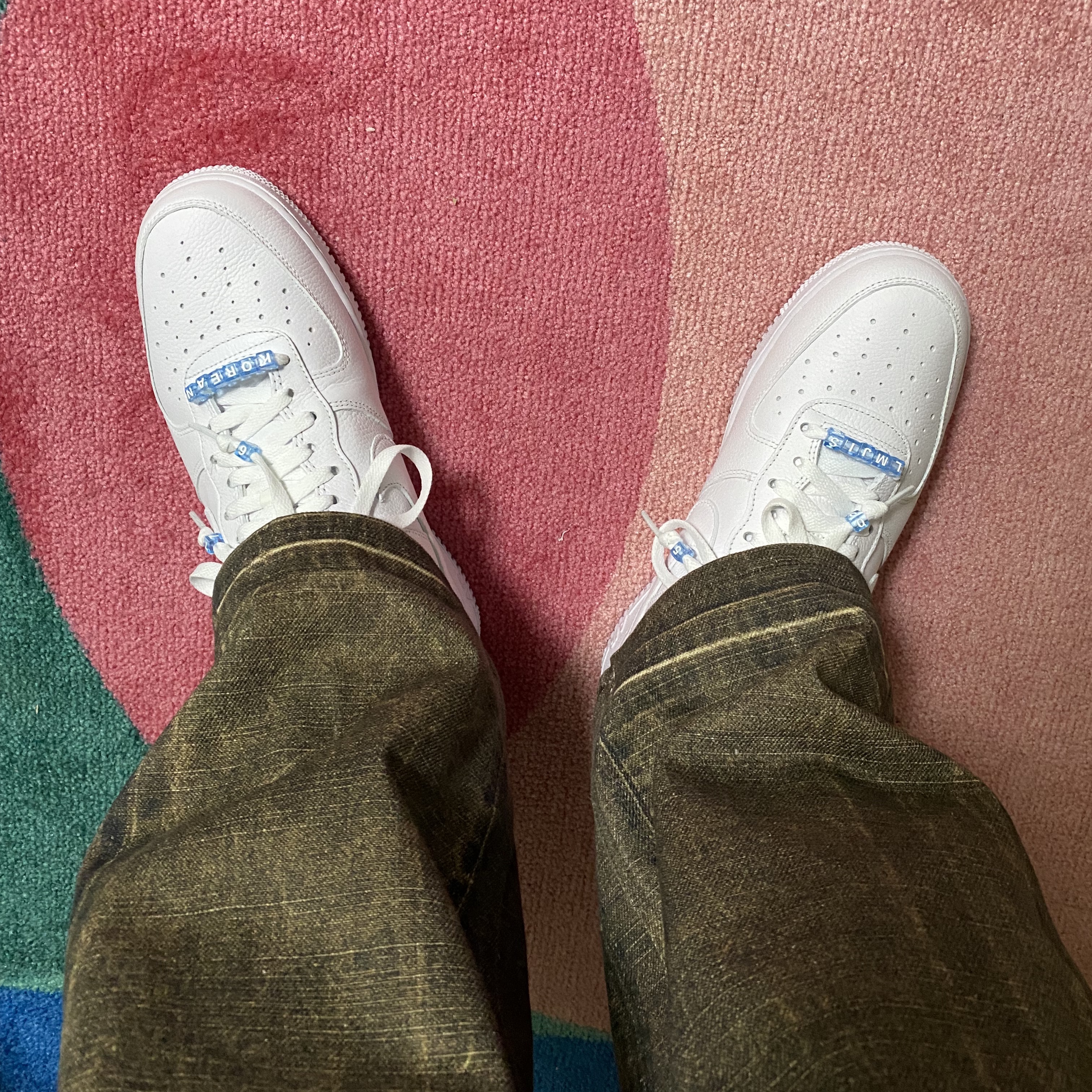 Nike x Drake Nocta Air Force 1 Low SP Certified Lover Boy White 착용 스타일