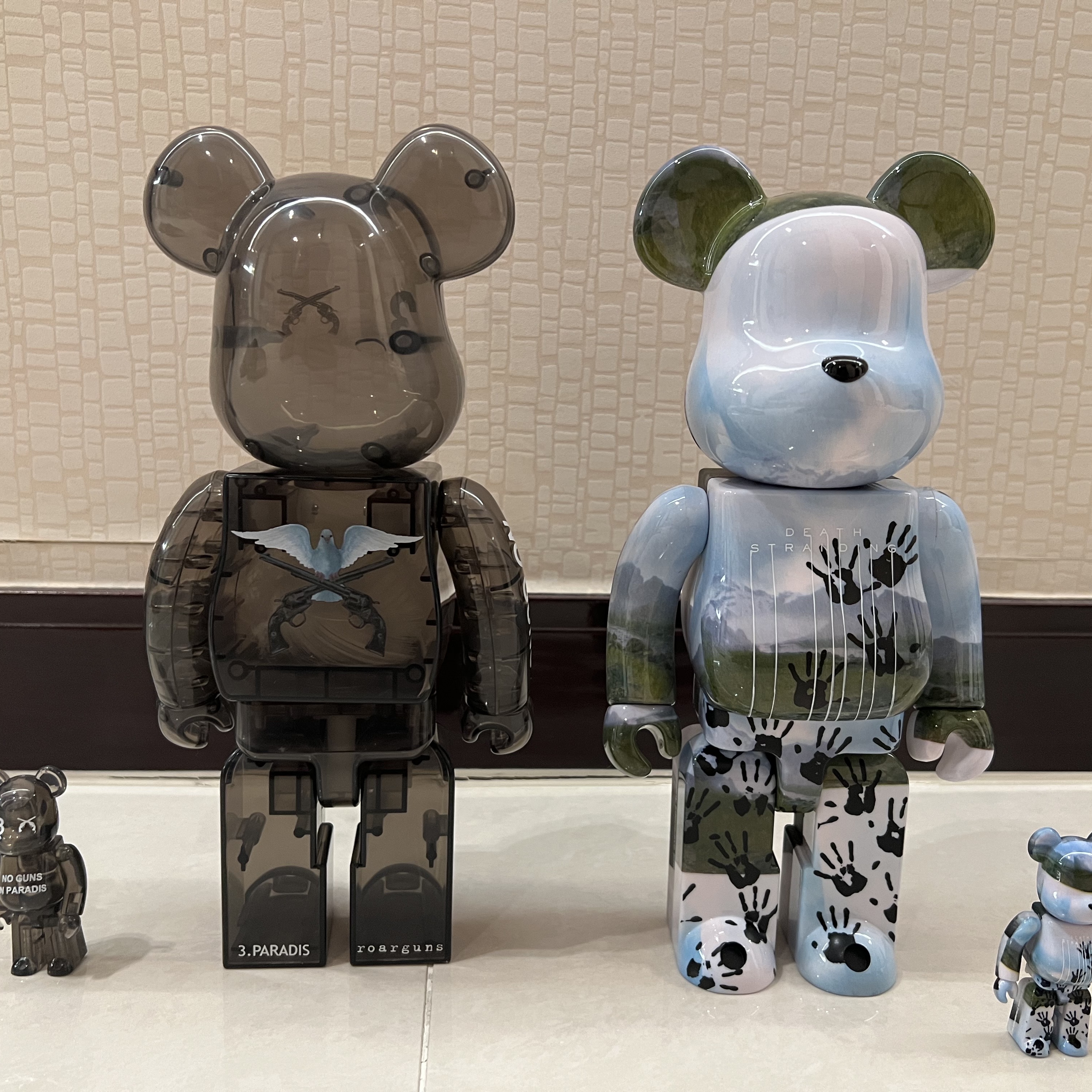 Bearbrick Death Stranding 100% & 400% Set 착용 스타일 - 3