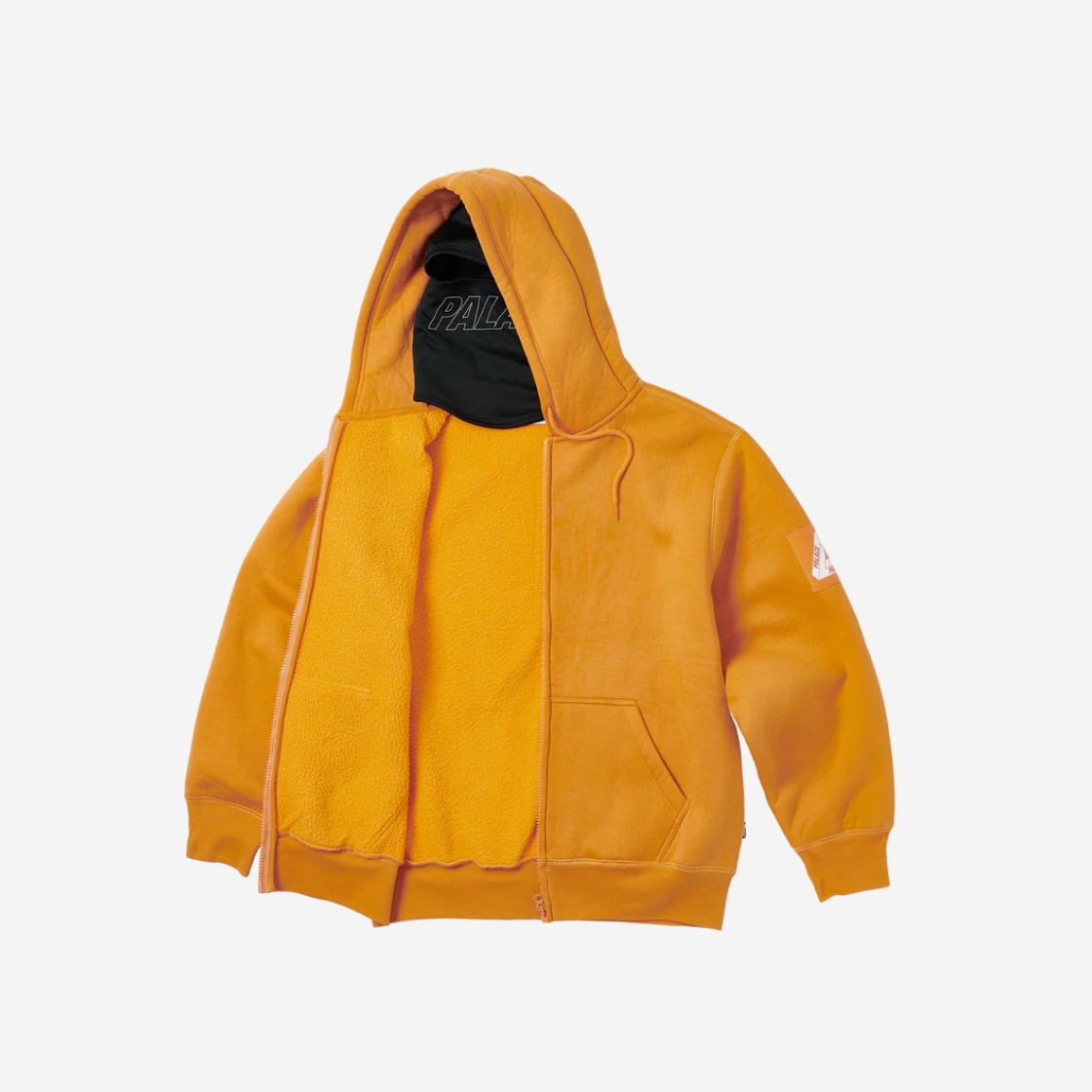 Palace Facemask Shearling Thermal Hood Orange - 23SS 상세 이미지 2