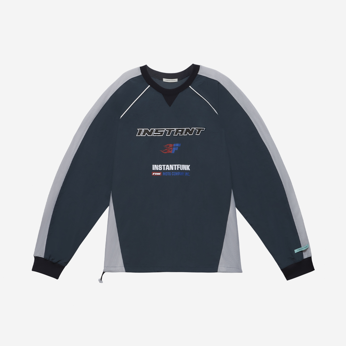 인스턴트펑크 우먼 Ms 그래픽 프린트 스웨트셔츠 그린