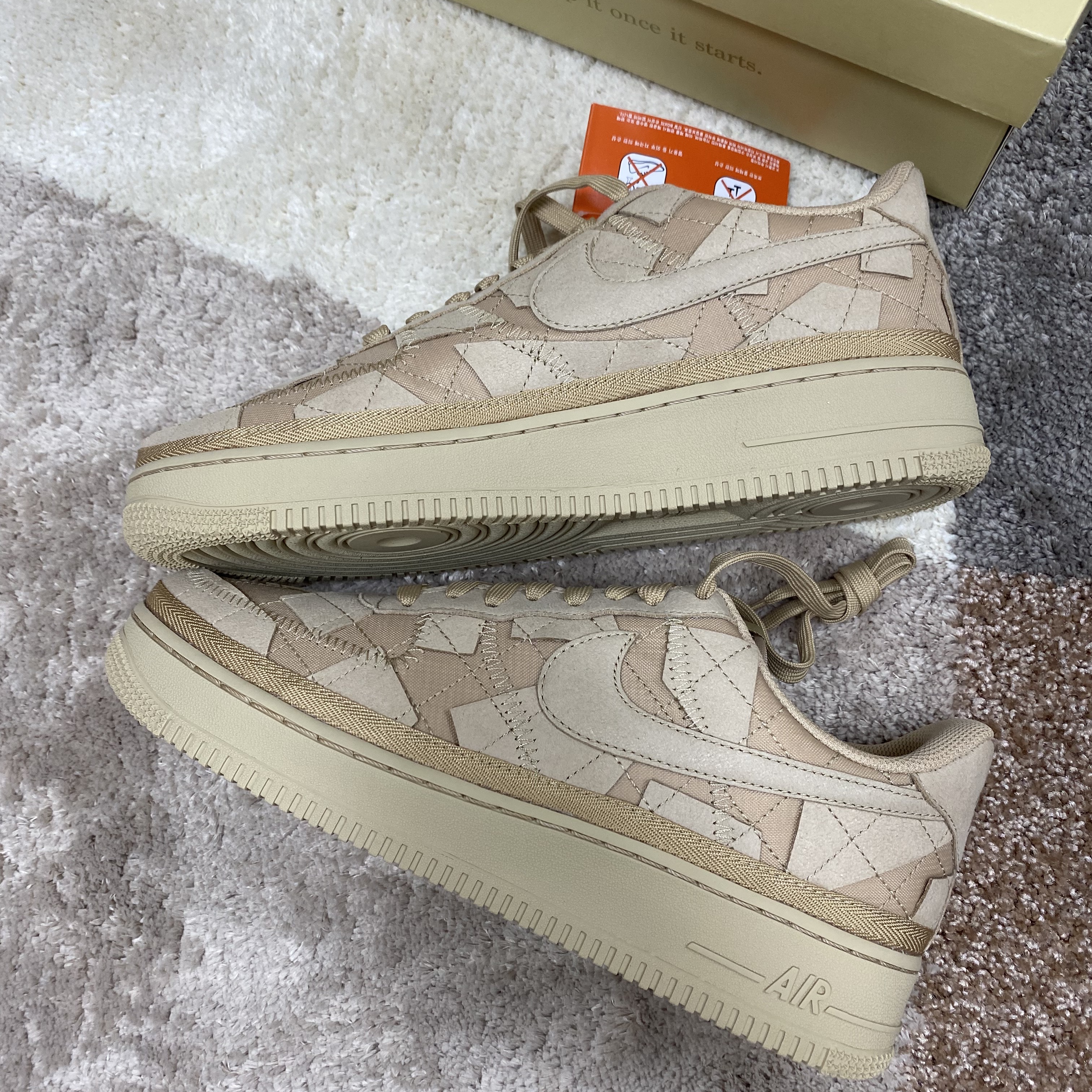 Nike x Billie Eilish Air Force 1 Low '07 SP Mushroom 착용 스타일 - 2